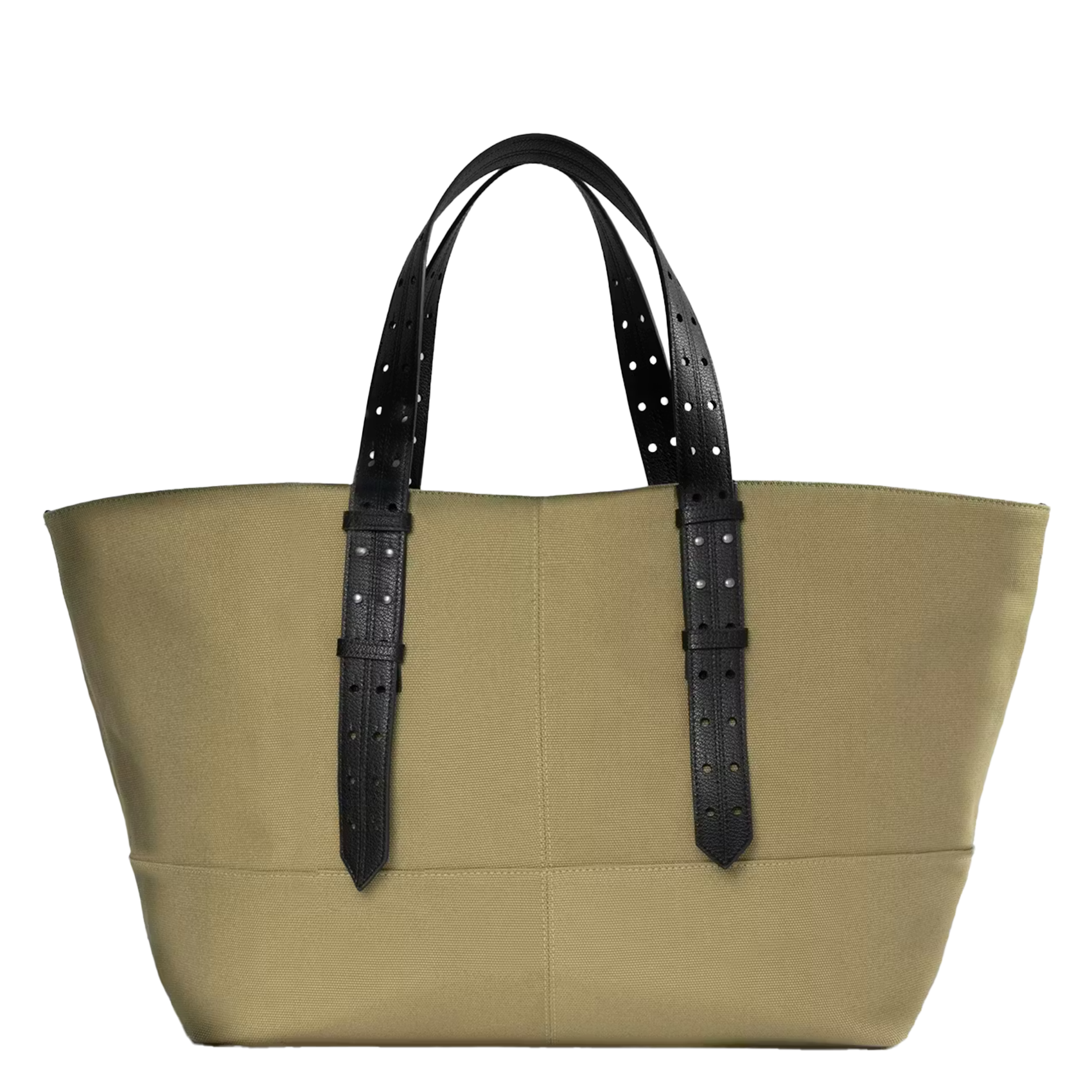 Sac cabas en coton ZADIG&VOLTAIRE Vert