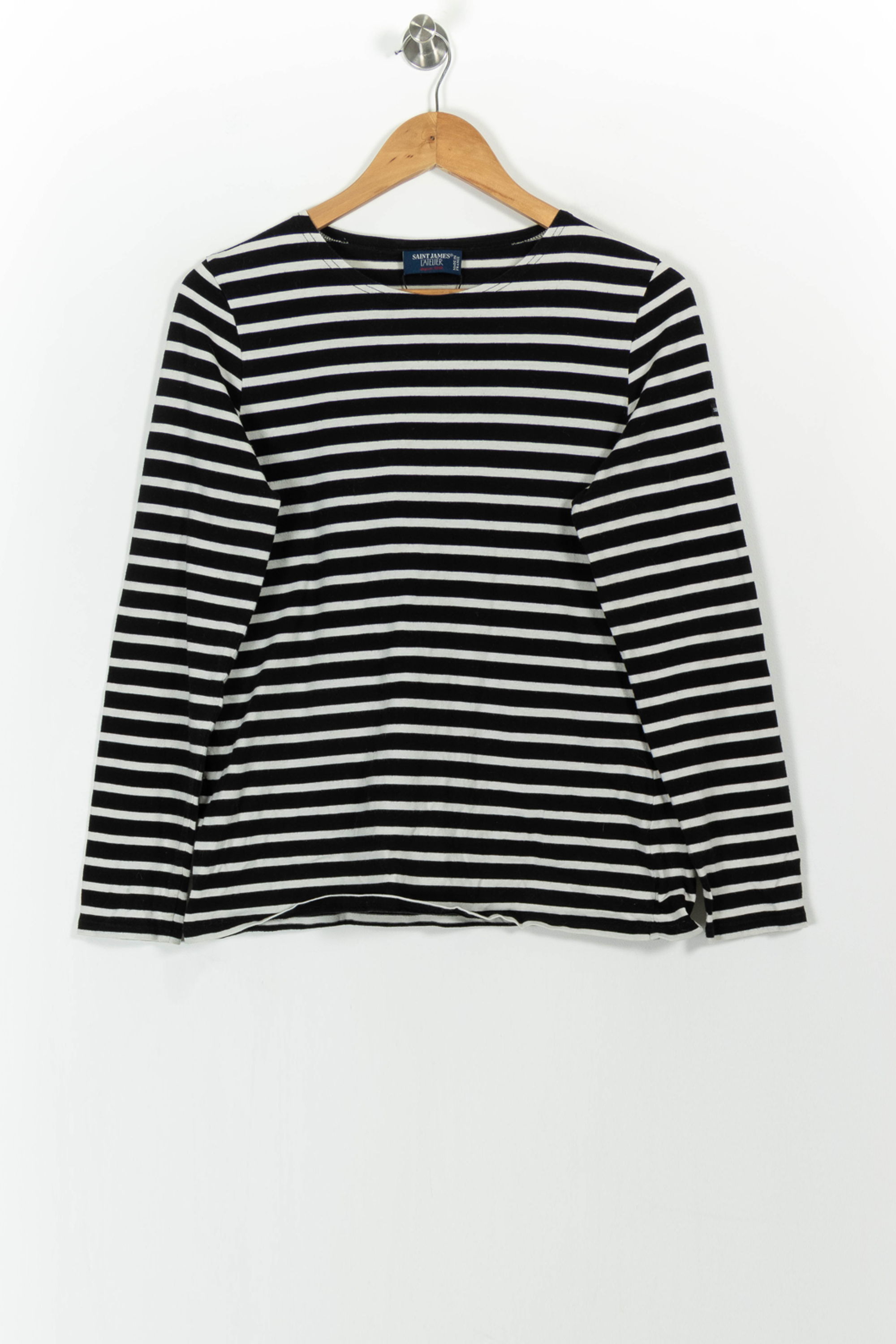 Tommy Badge T-shirt SAINT JAMES - Seconde Main Multicolored