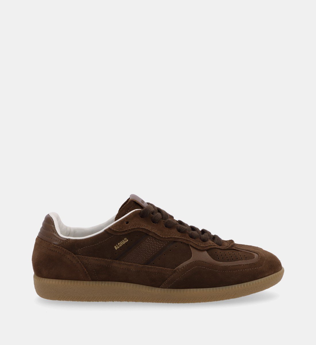 Baskets basses en daim ALOHAS Marron