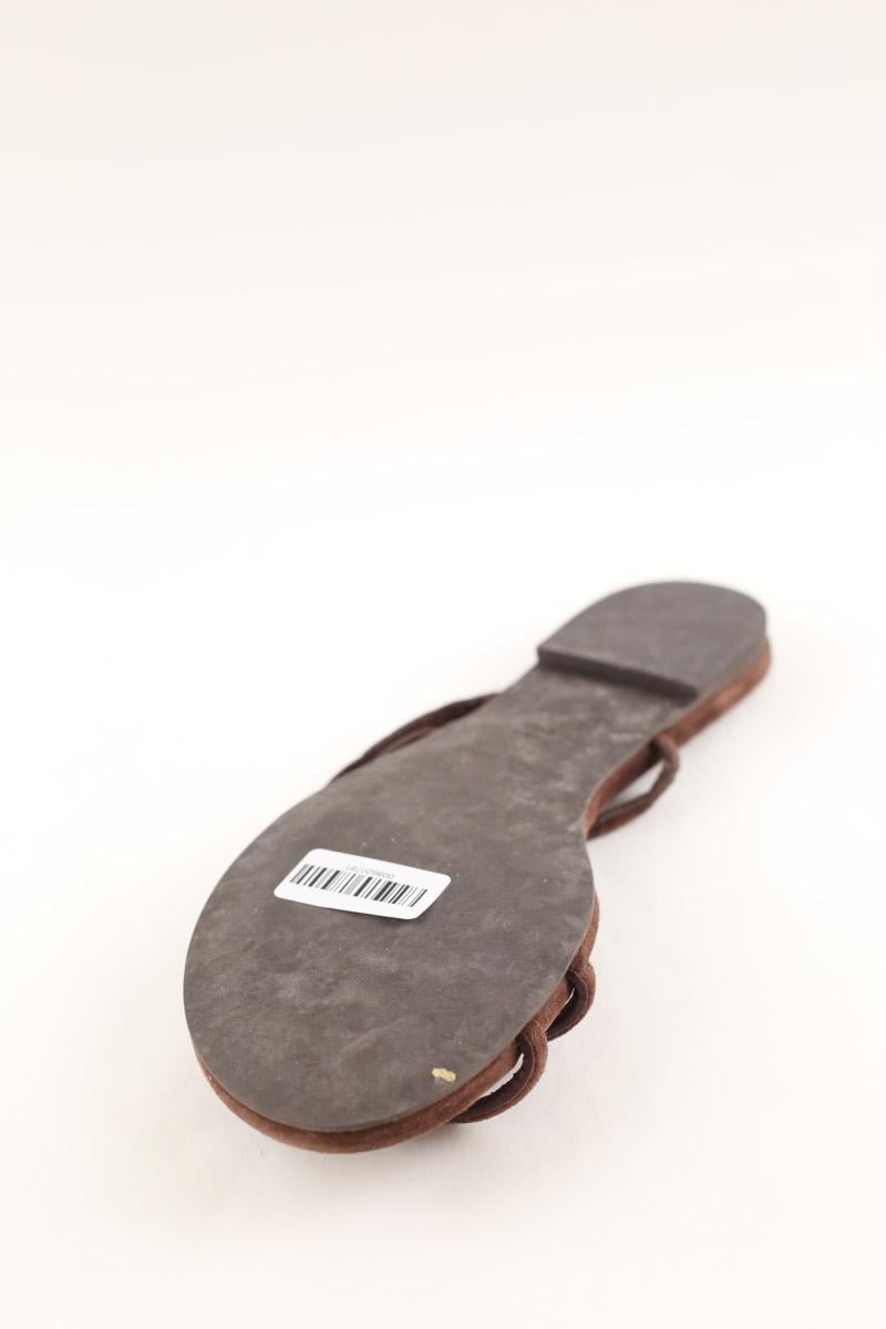 Faux leather sandals REFORMATION - Seconde Main Brown