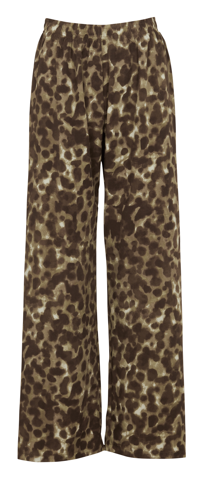 Pantalon large imprimé LE TEMPS DES CERISES Vert
