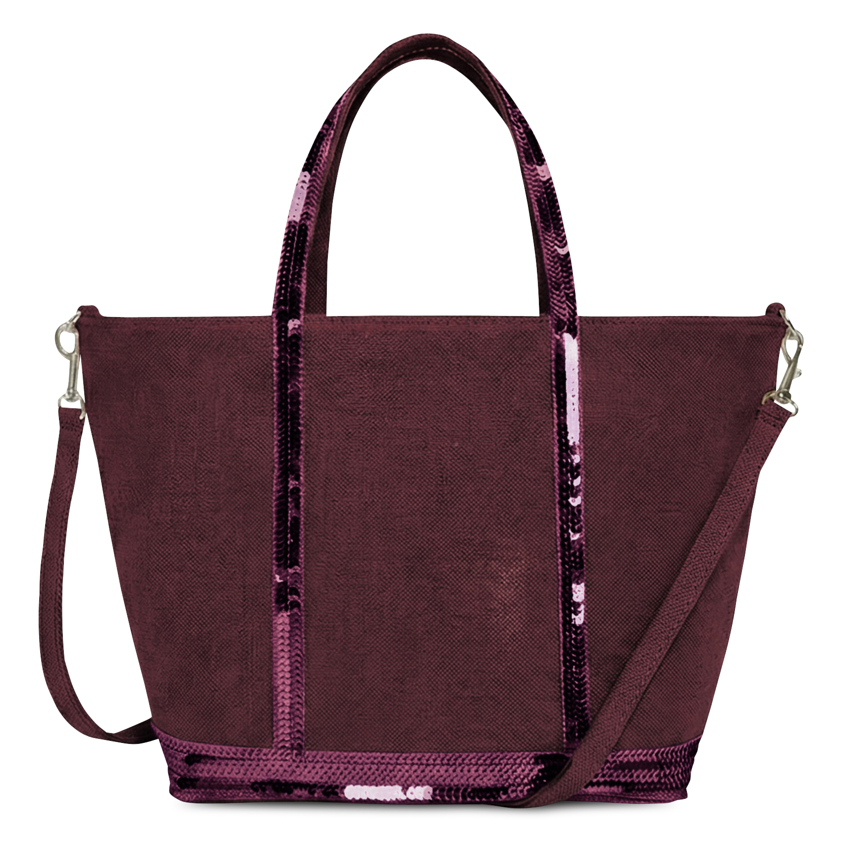 Sac cabas S à sequins en lin  VANESSA BRUNO