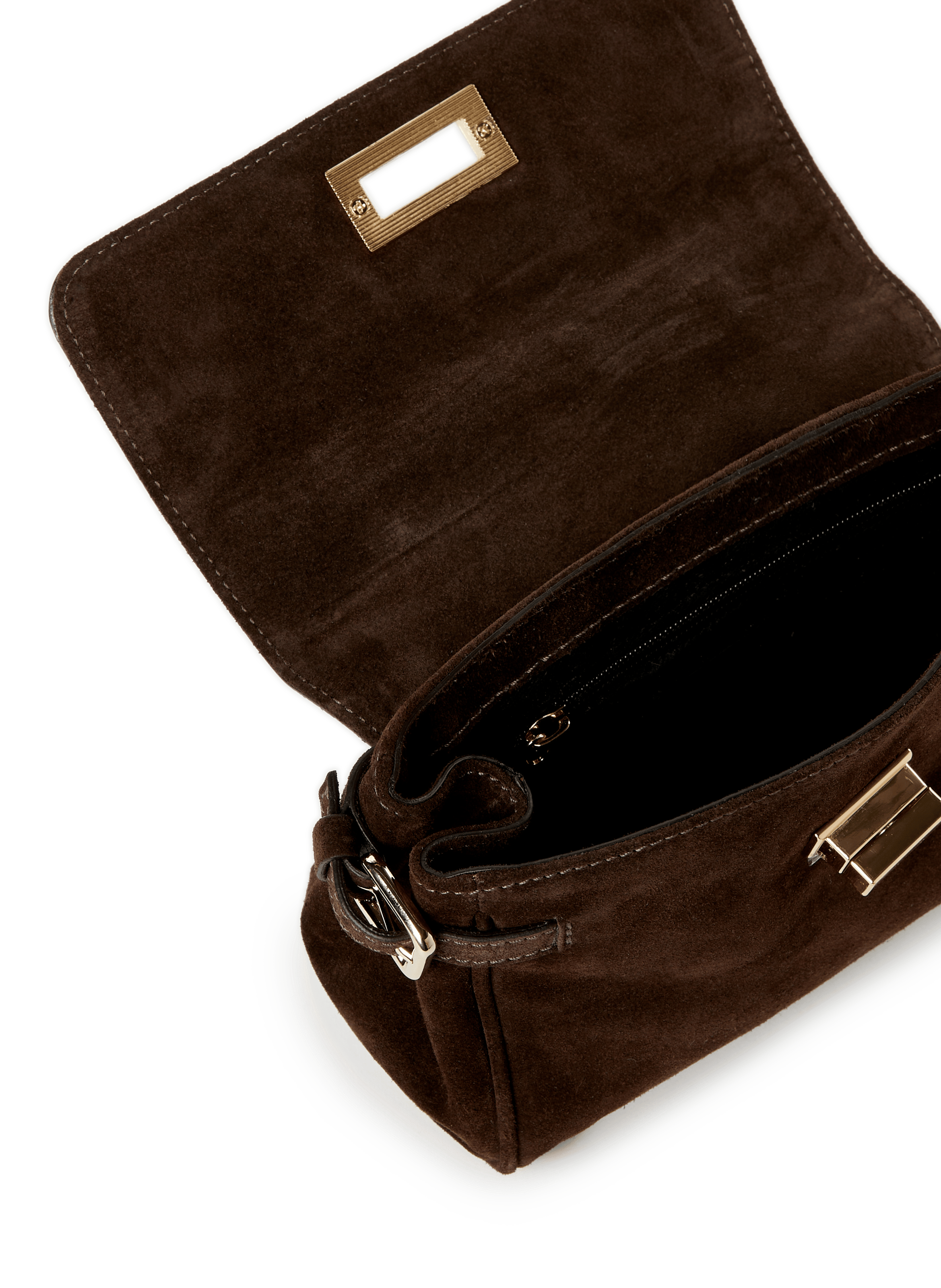 Leather handbag felly s SAISON 1865 Brown