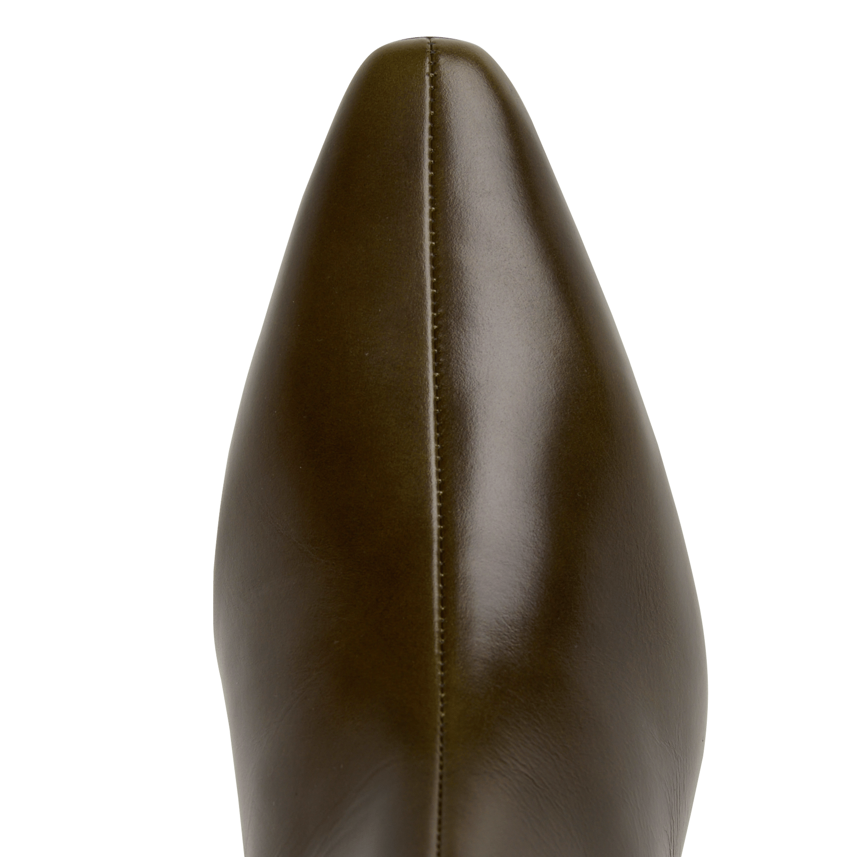 Zip-up leather mid-calf boots BOBBIES Green