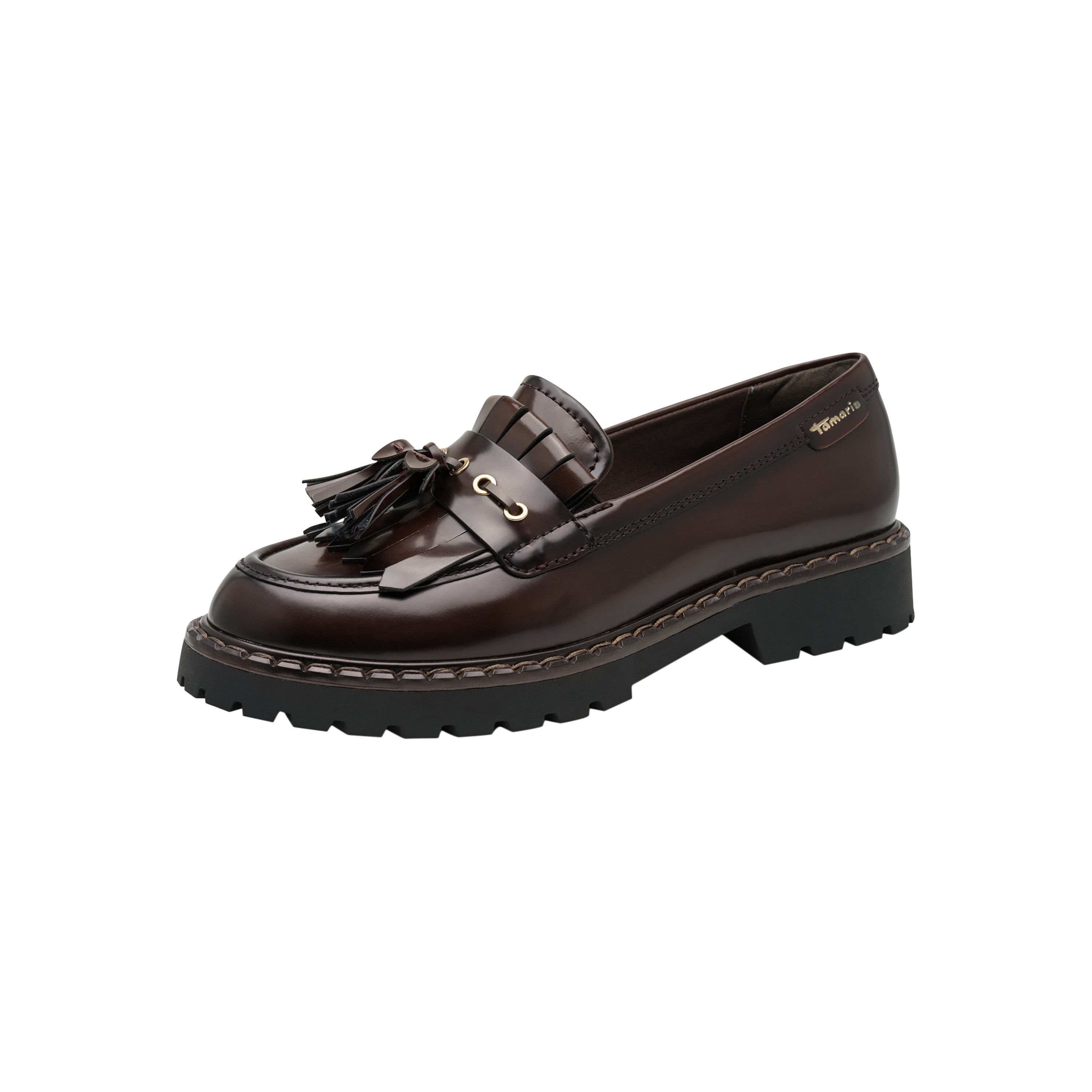 Mocassin à enfiler TAMARIS Marron