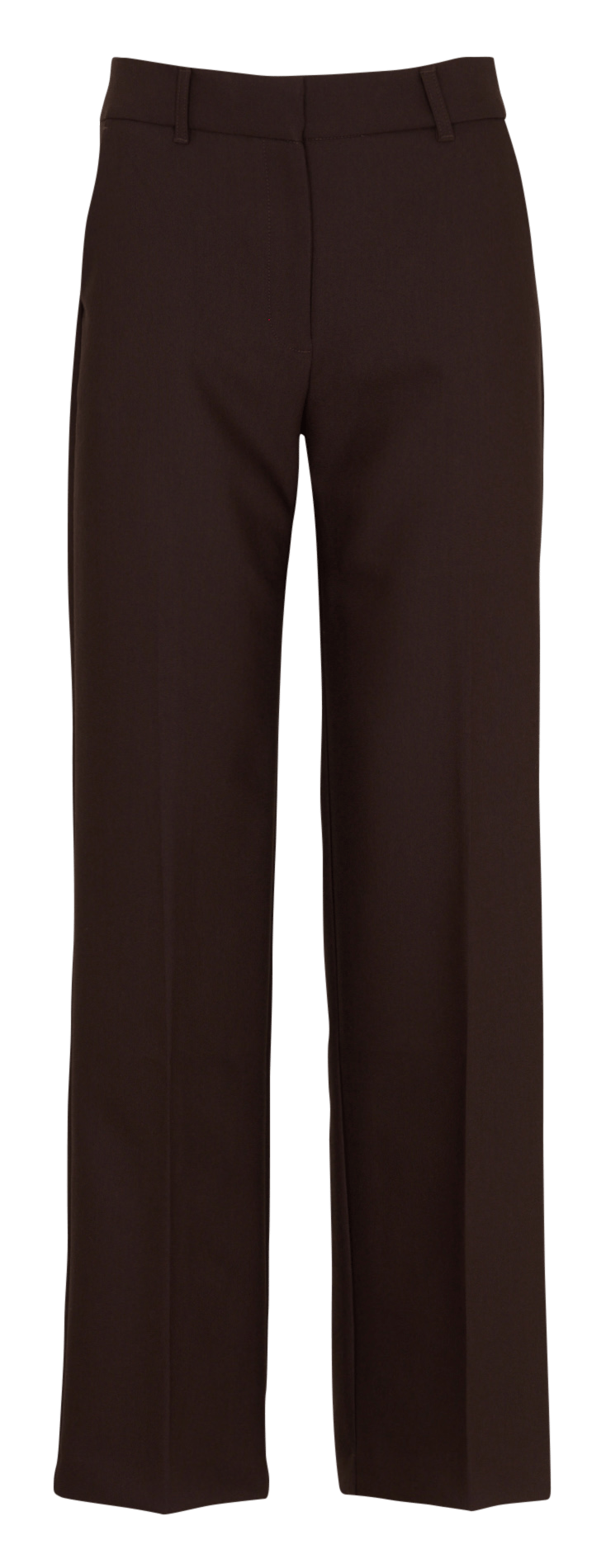Wijde, rechte broek KOOKAI Bruin