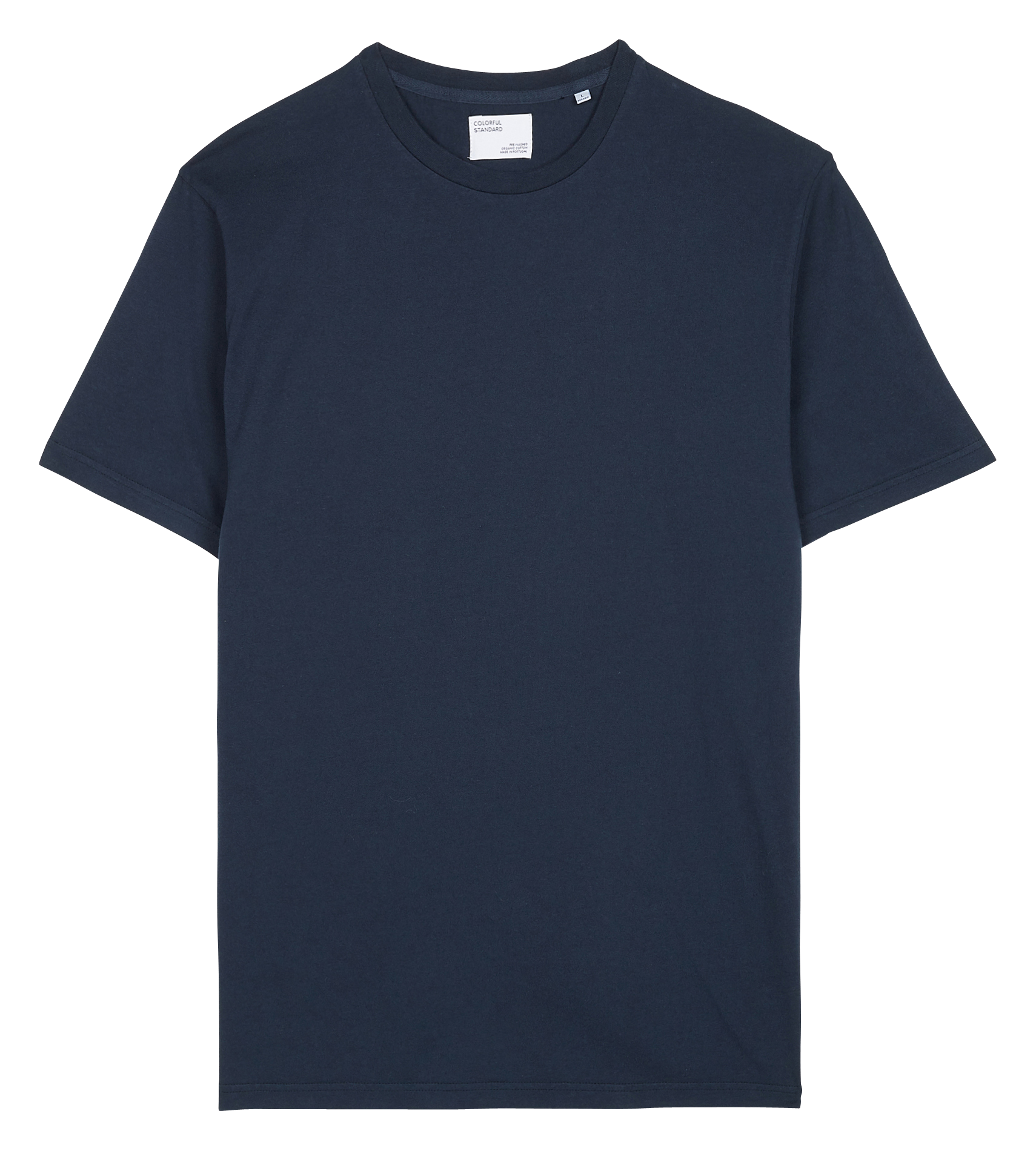 Rundhals-T-Shirt aus Bio-Baumwolle COLORFUL STANDARD Blau