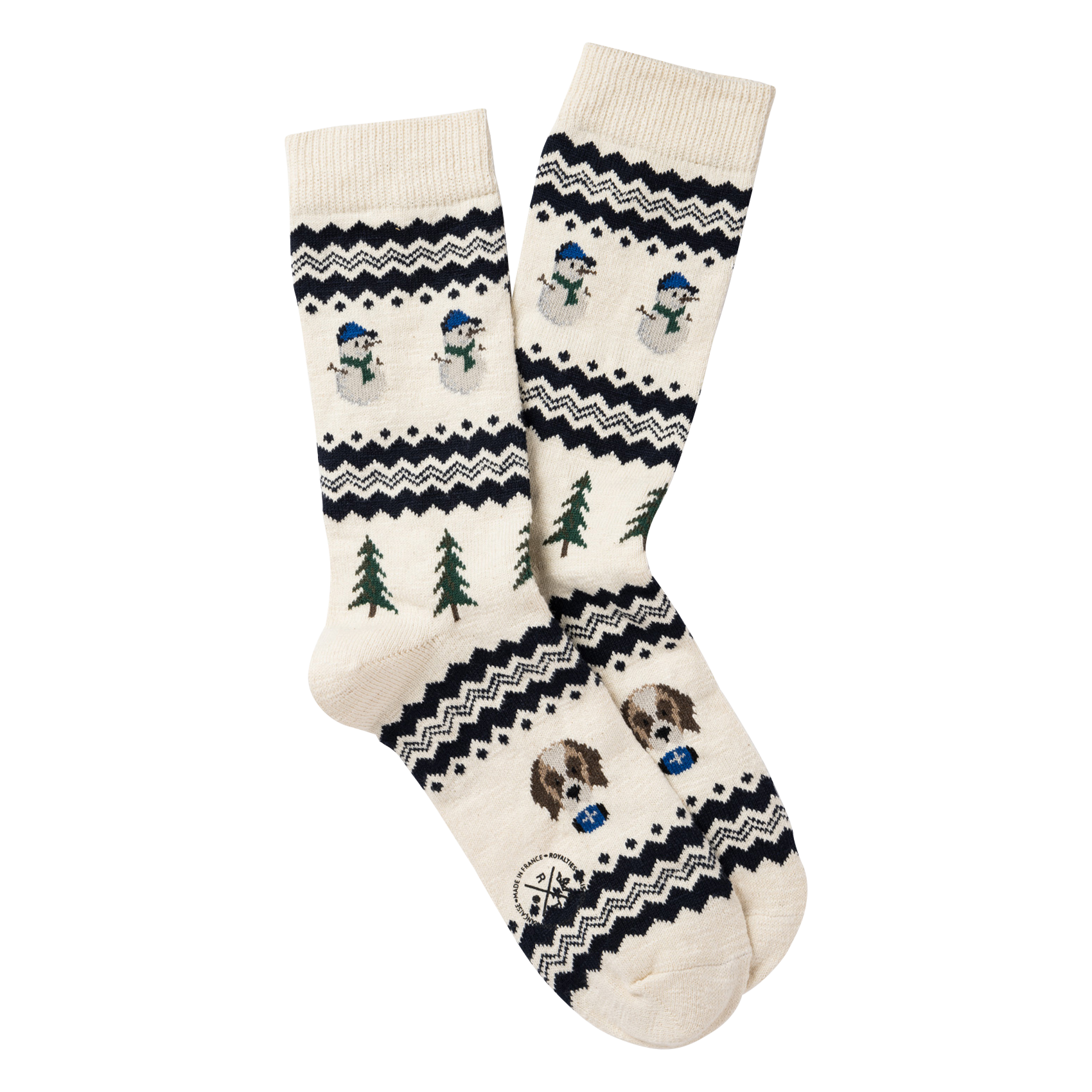 Sokken | katoenblend ROYALTIES Zwart