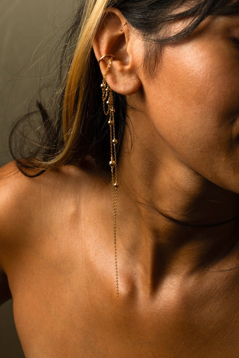 Faux piercing maia - gold YAY Golden