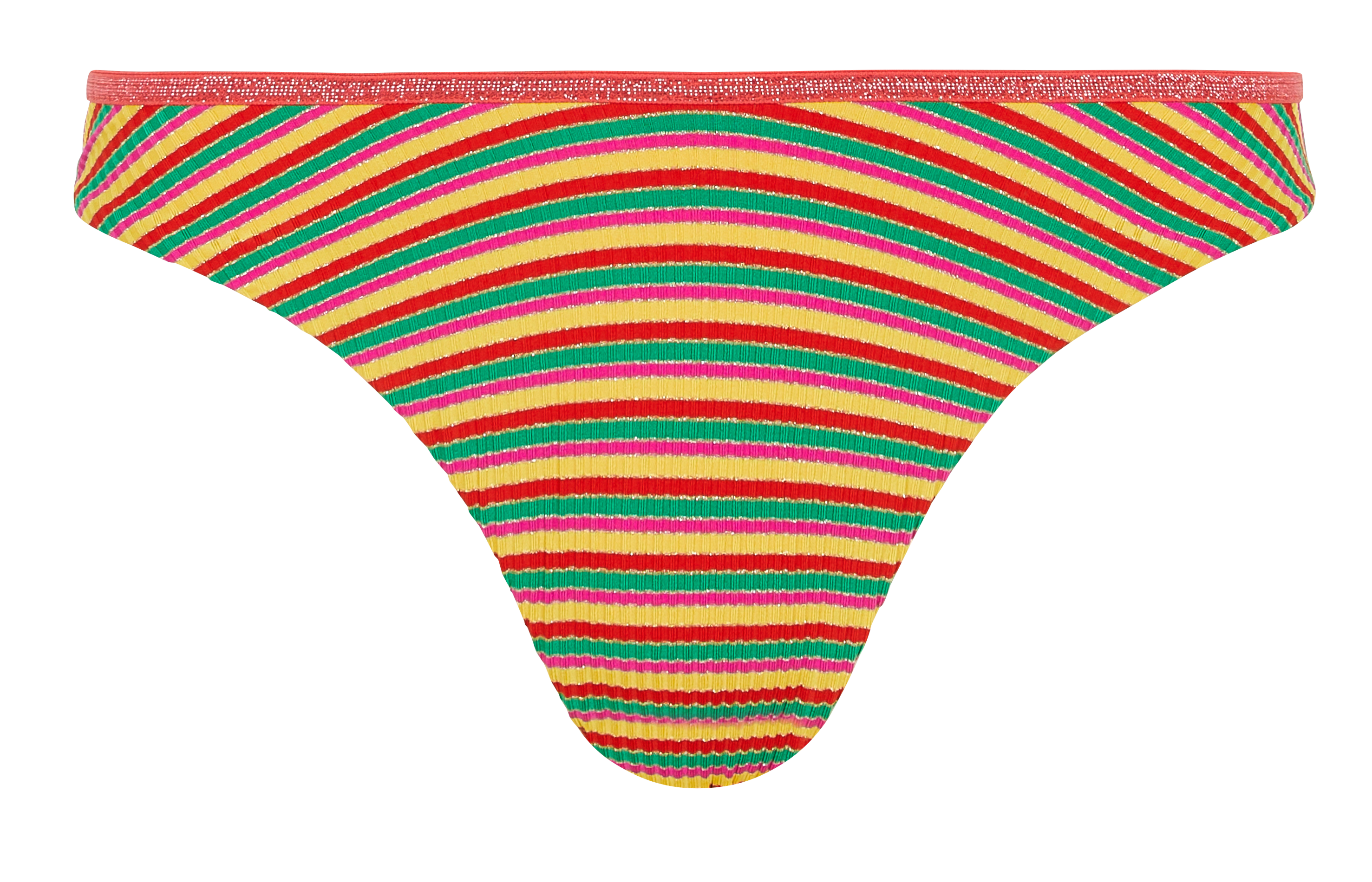Bas de maillot de bain à rayures LA NOUVELLE Multicolore