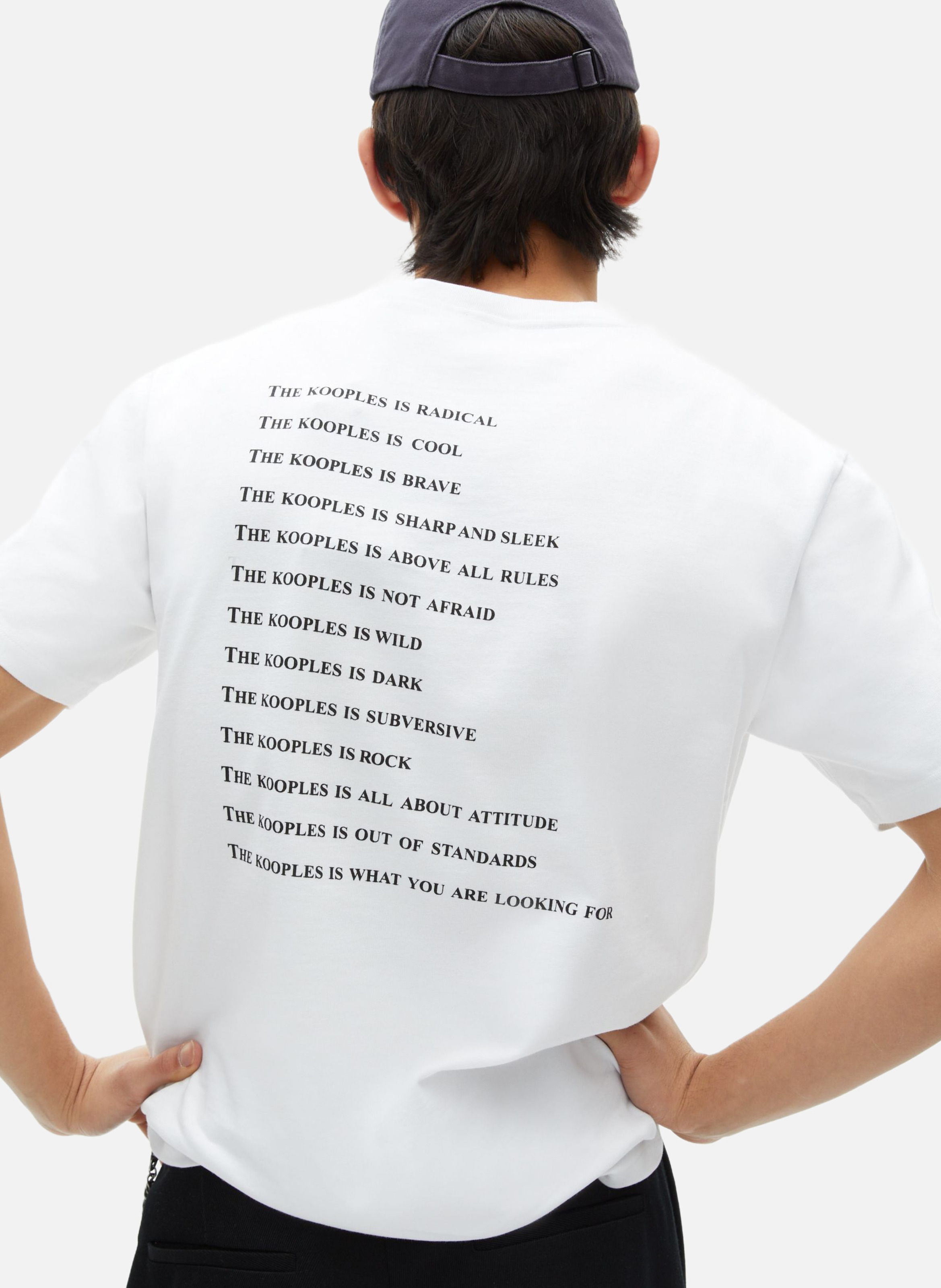 T-shirt THE KOOPLES White