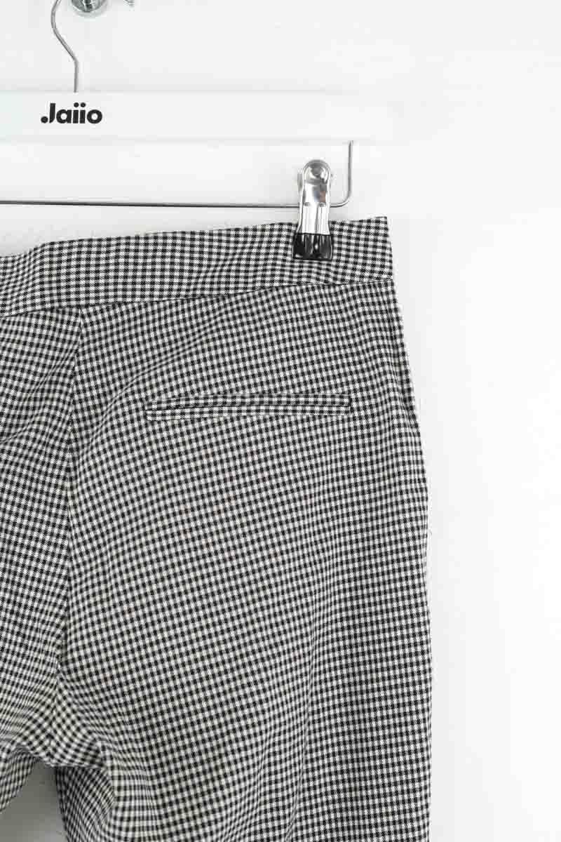 Slim-fit cotton cargo pants TARA JARMON - Seconde Main Black