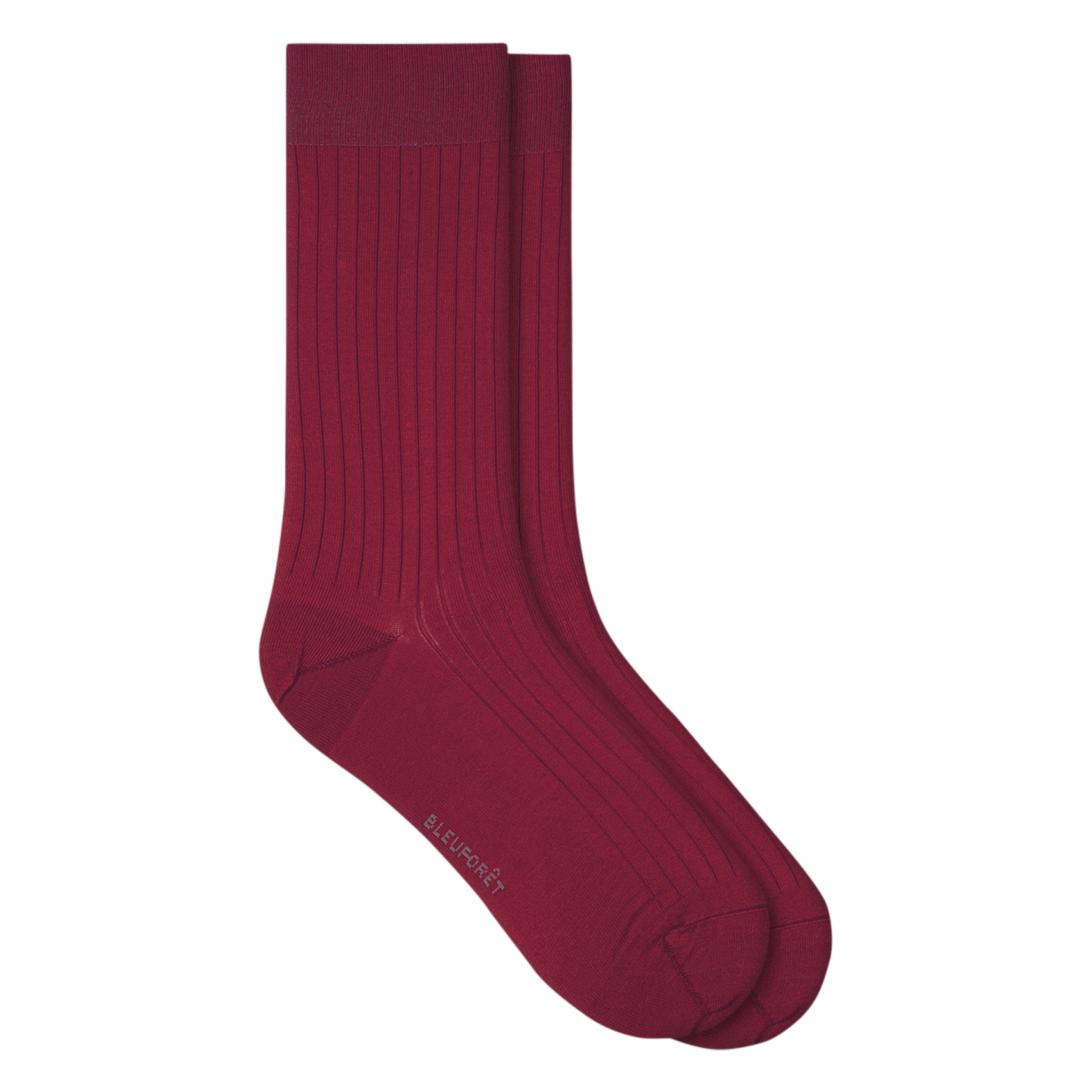 Cotton socks with logo BLEUFORET