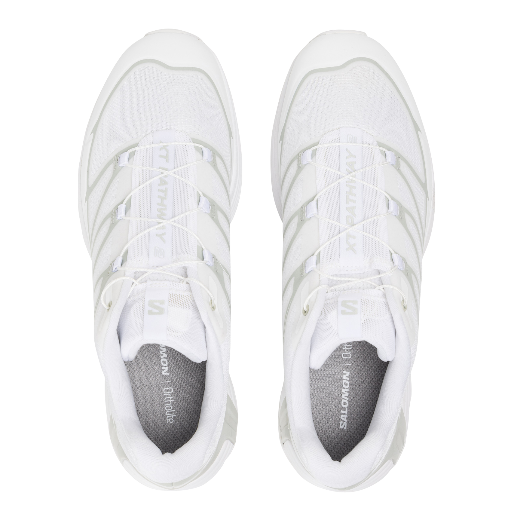 Low-top textile sneakers SALOMON White