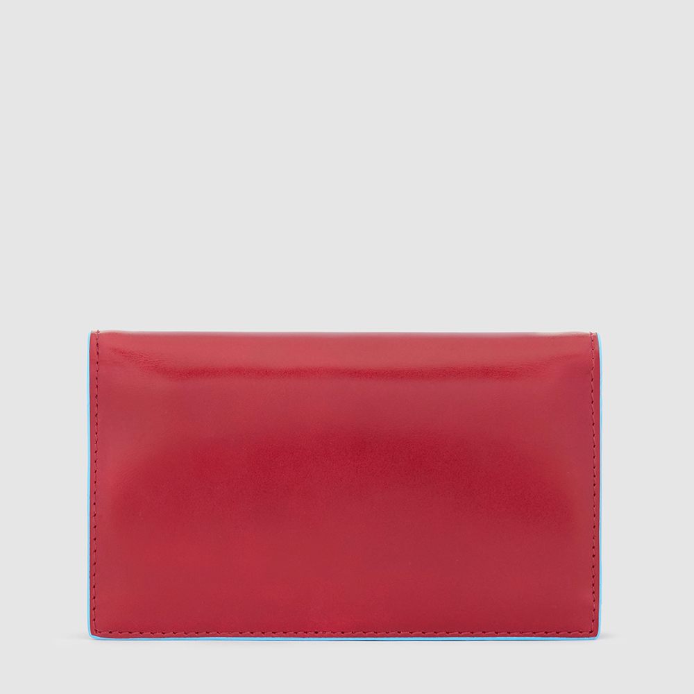Babylon leather wallet PIQUADRO Red