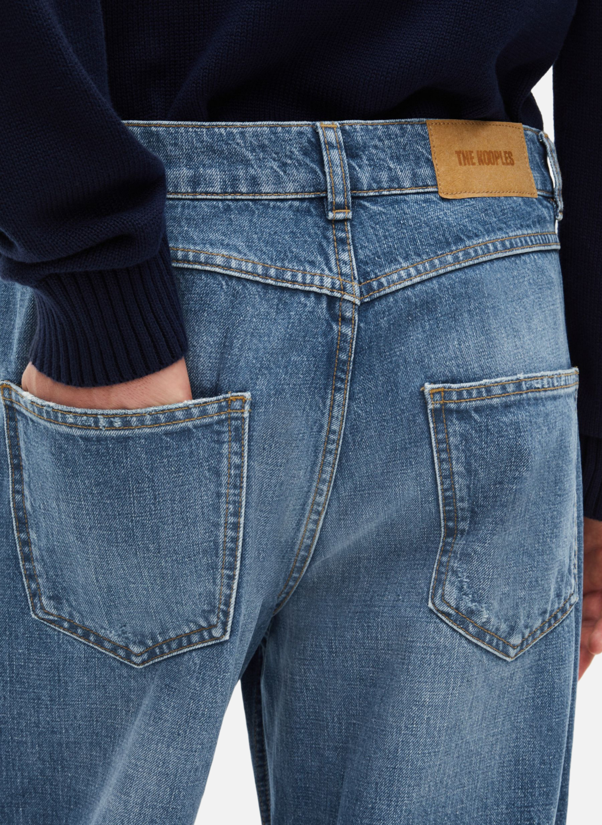 Slim cargo jeans THE KOOPLES Blue