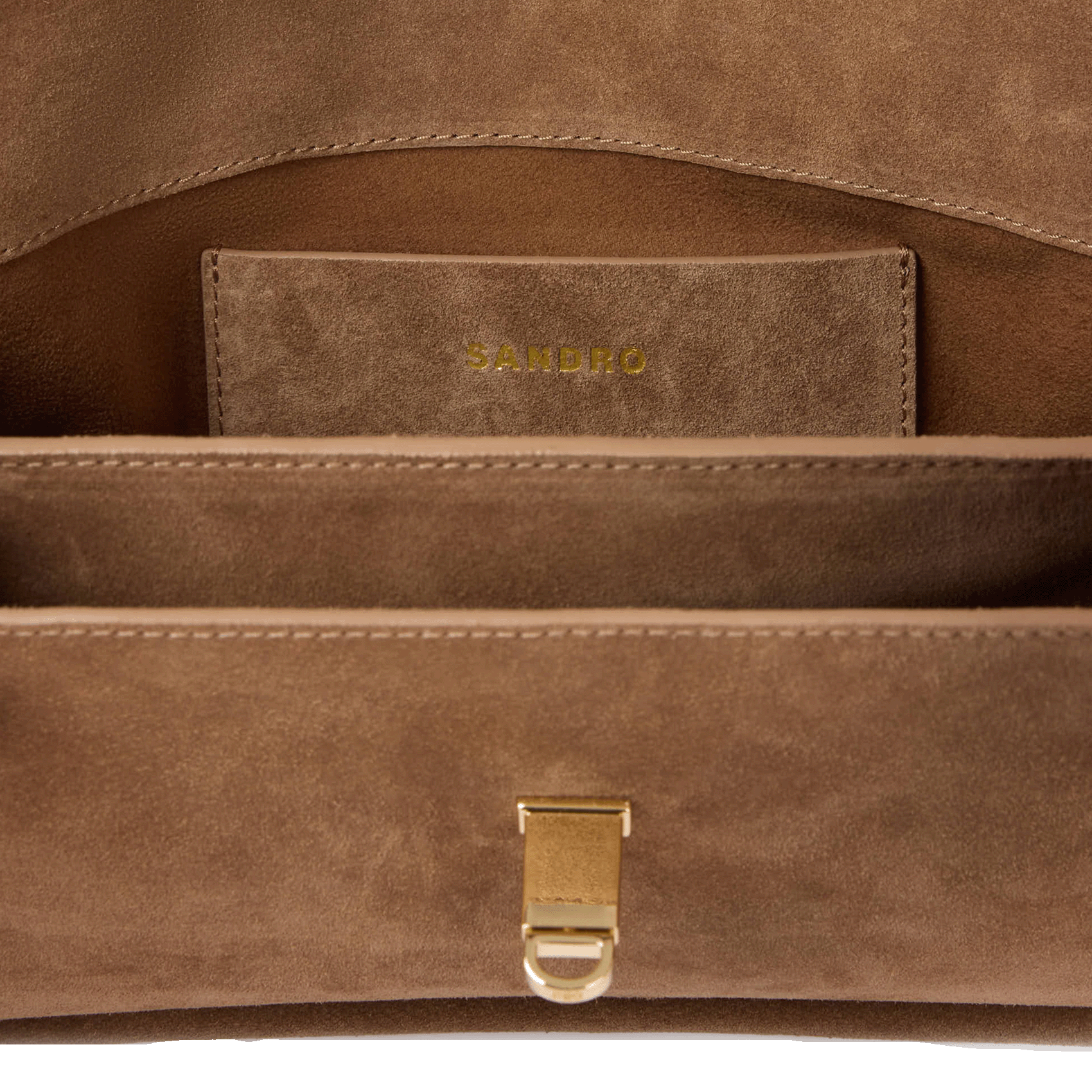 Suède tas SANDRO Beige