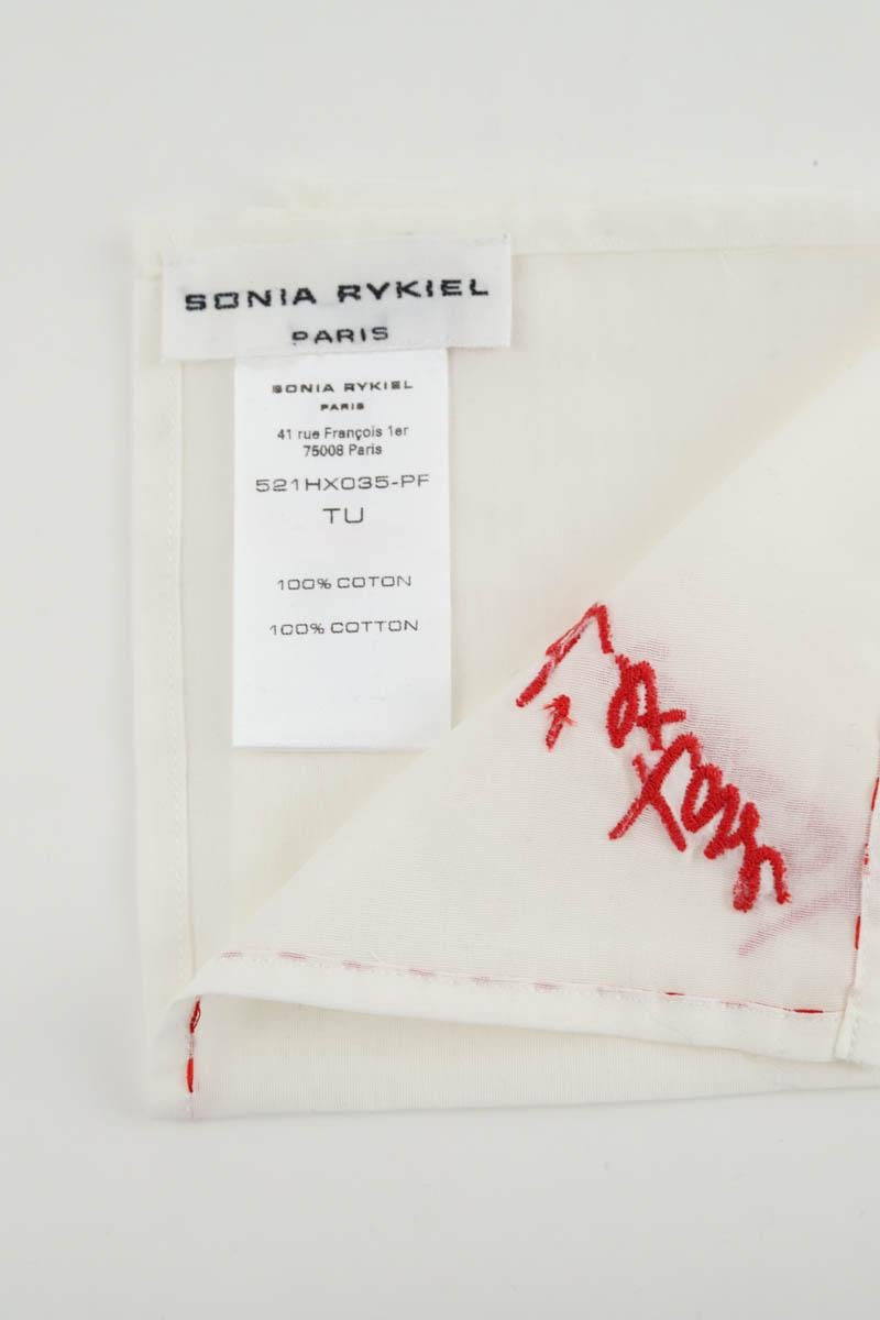 Cotton square scarf SONIA RYKIEL - Seconde Main Multicolored