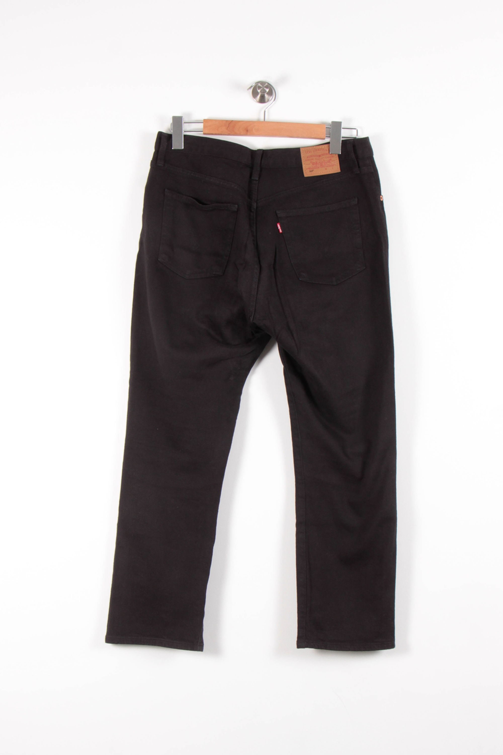 Cropped slim jeans with studs LEVI'S - Seconde main Black