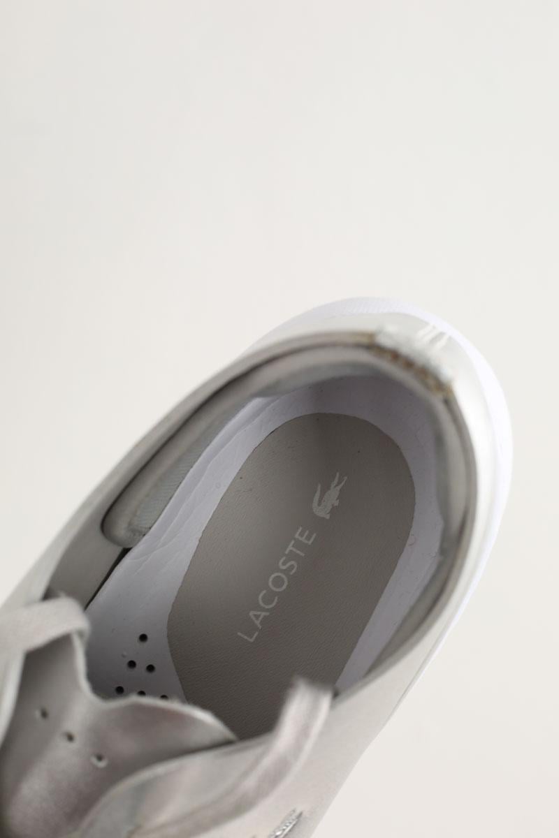 Sneakers LACOSTE - SECONDE MAIN Silver