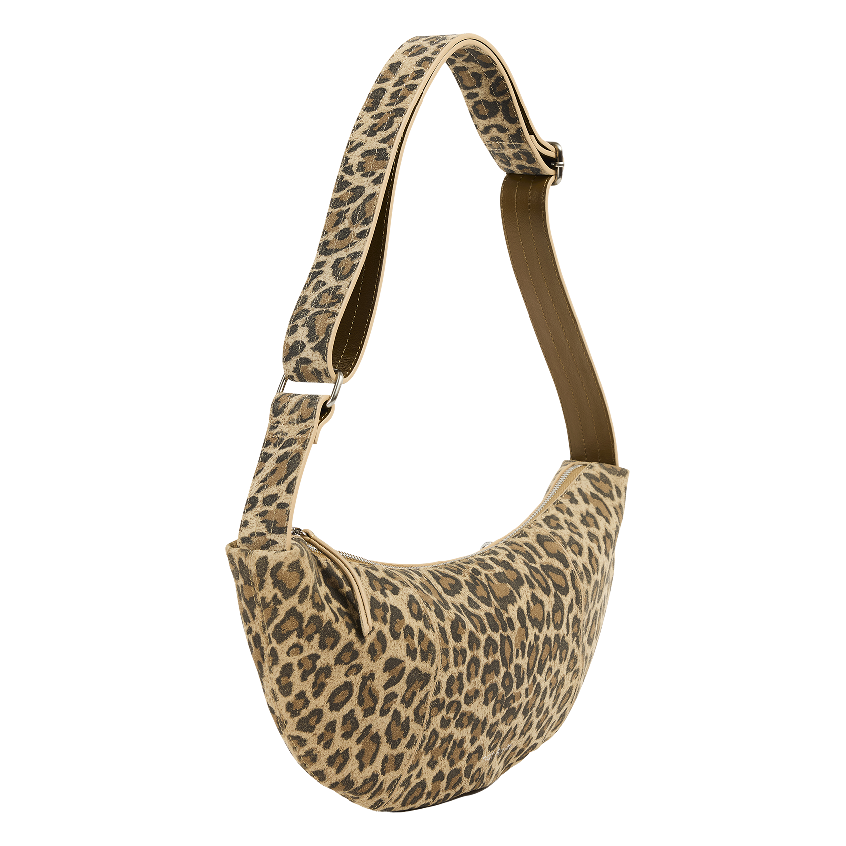 Sac bandoulière léopard NAT & NIN Marron