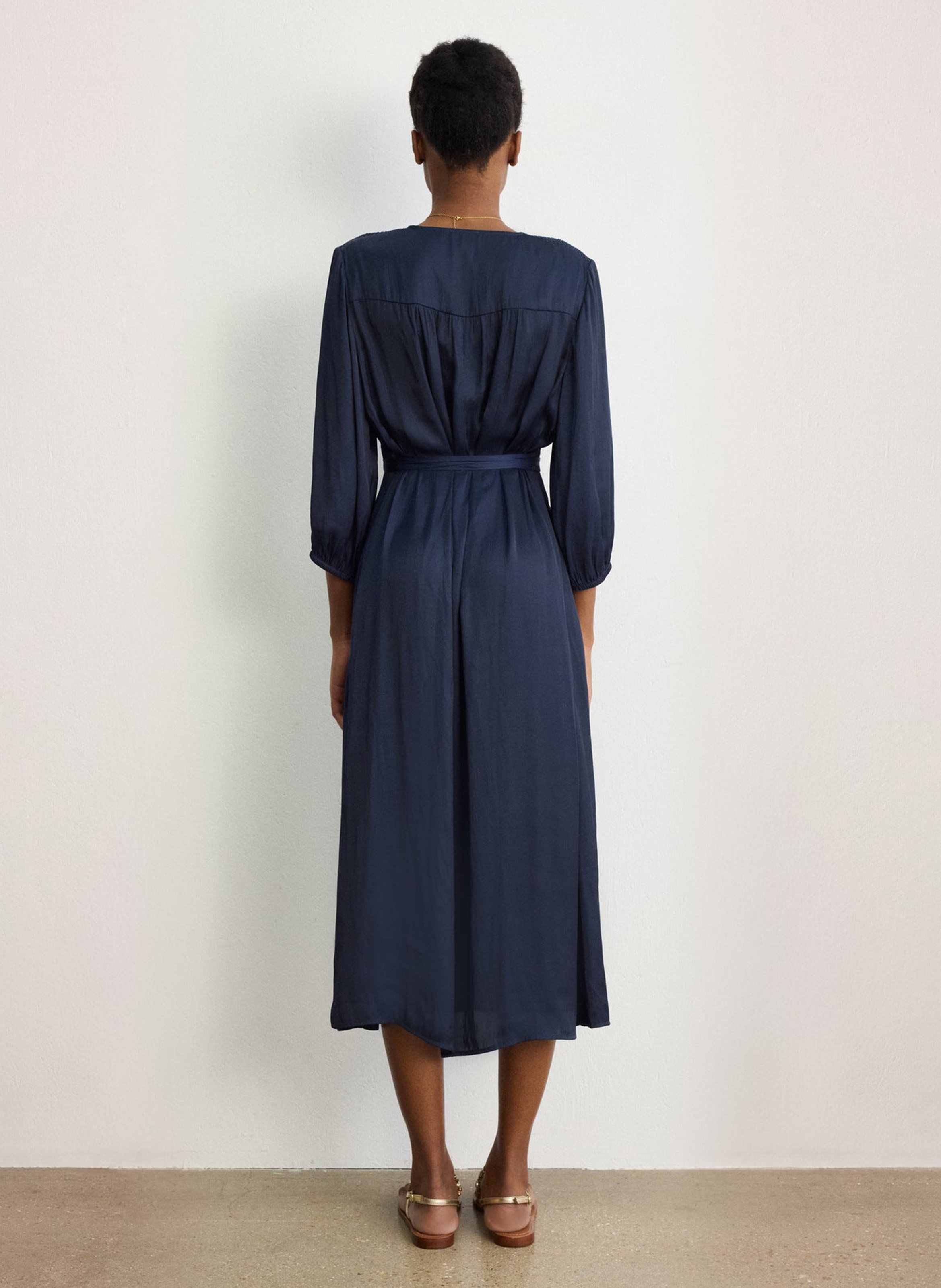 Wide trousers PABLO Blue