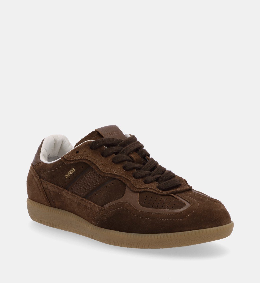 Baskets basses en daim ALOHAS Marron