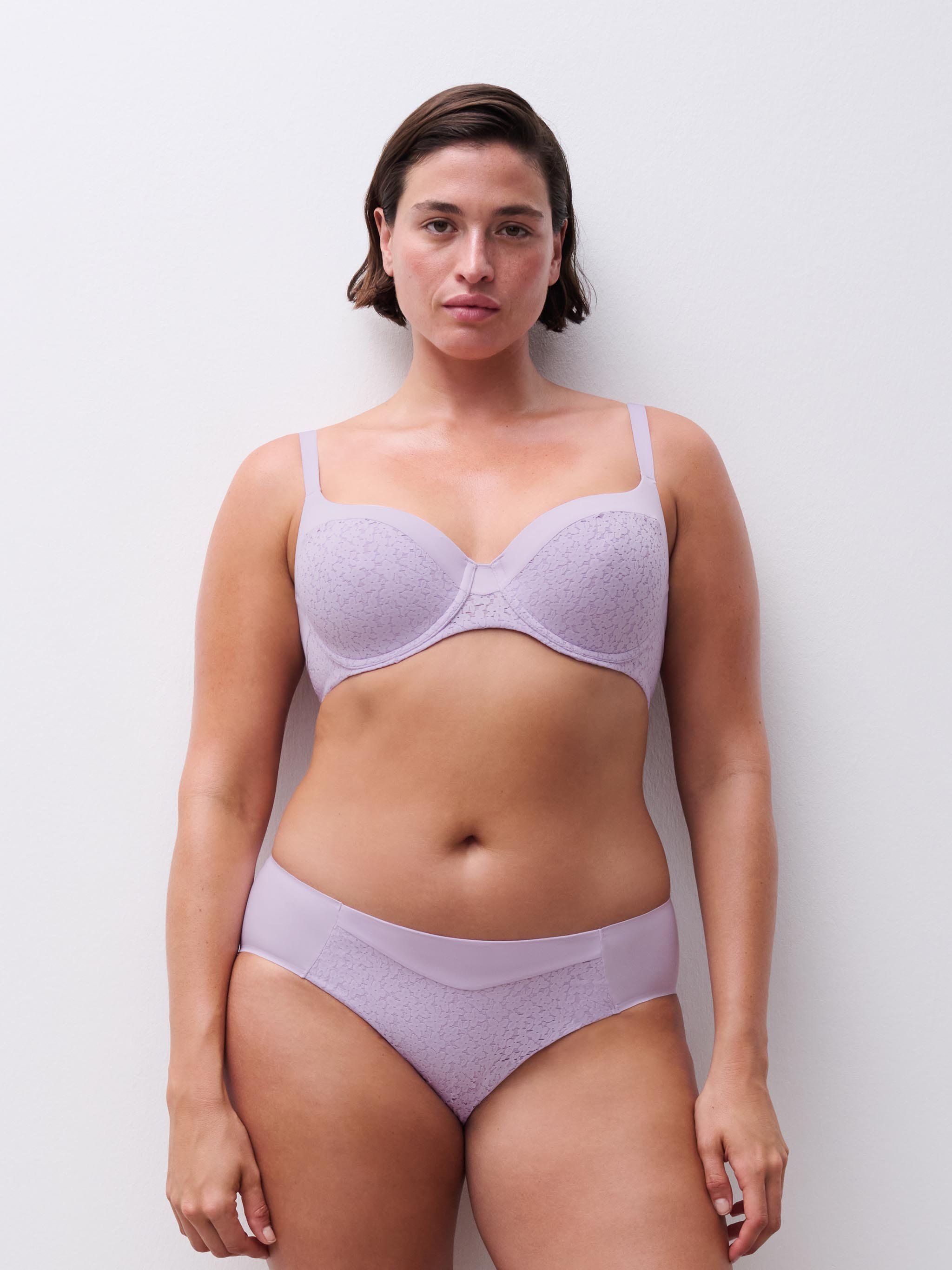 Lace briefs CHANTELLE Purple