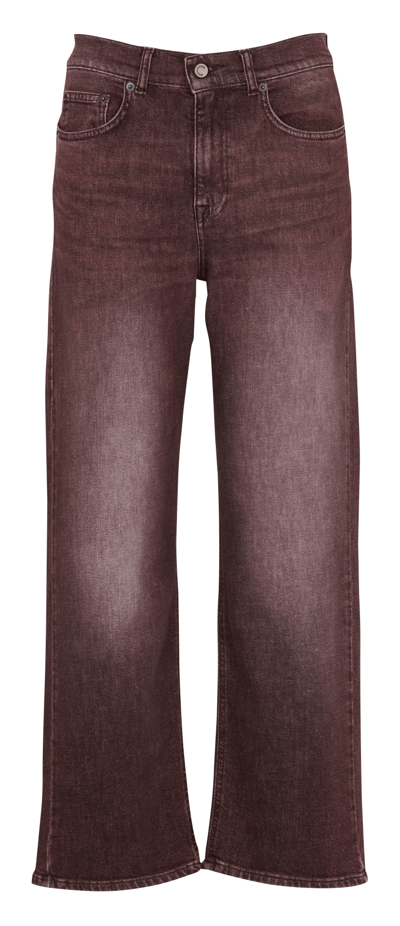 Jean boyfriend cropped COTELAC Rouge