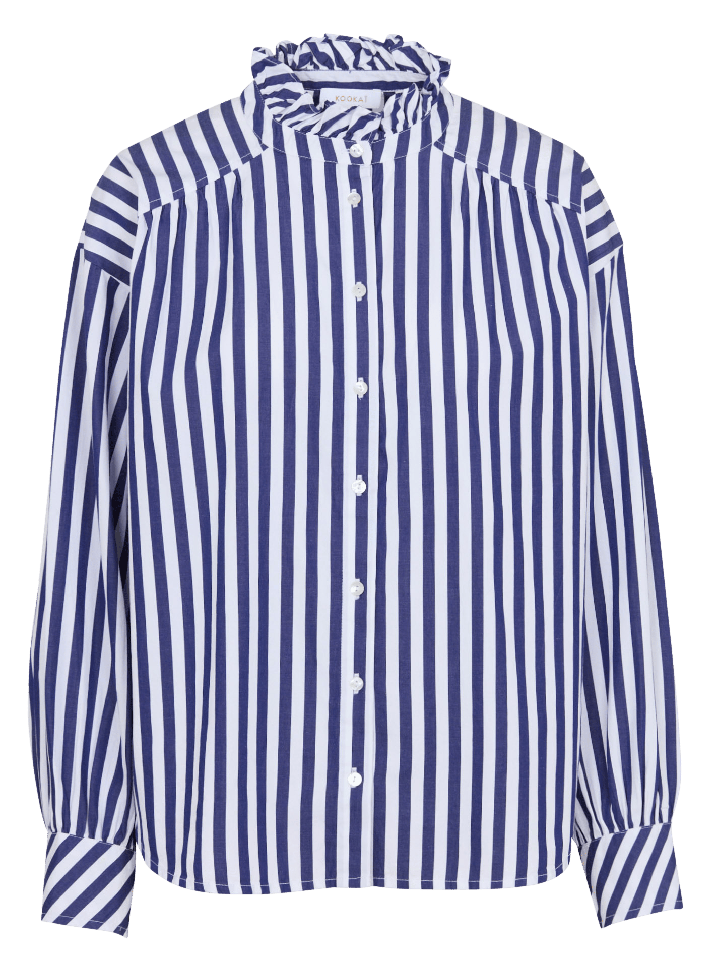 Oversized striped cotton shirt KOOKAI
