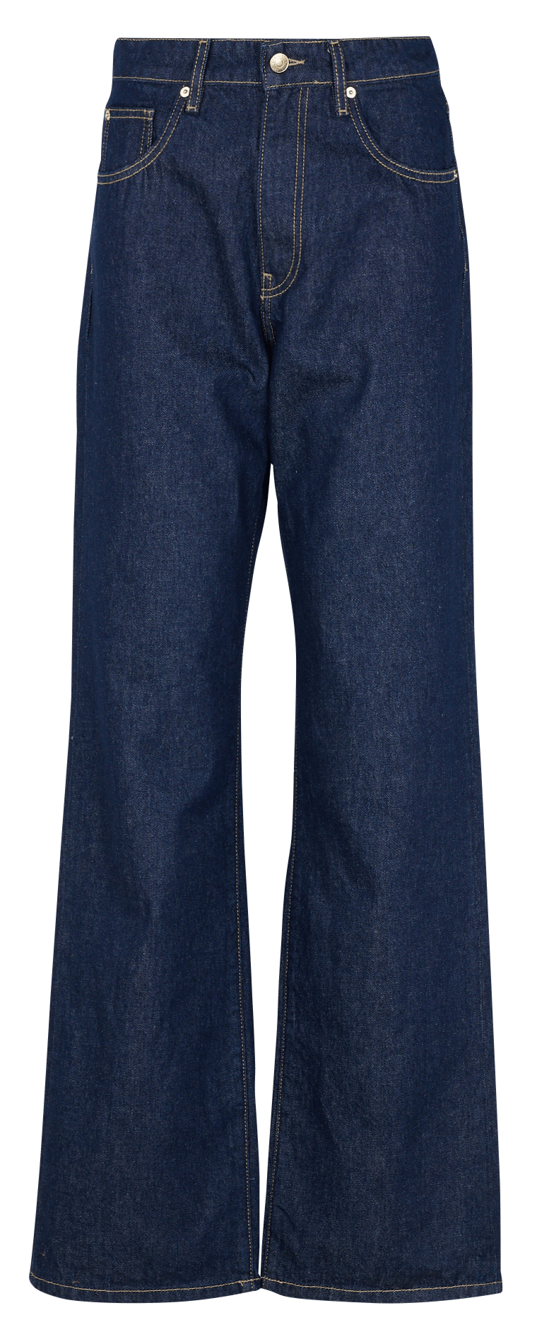Jean droit en coton mélangé ACQUAVERDE Bleu