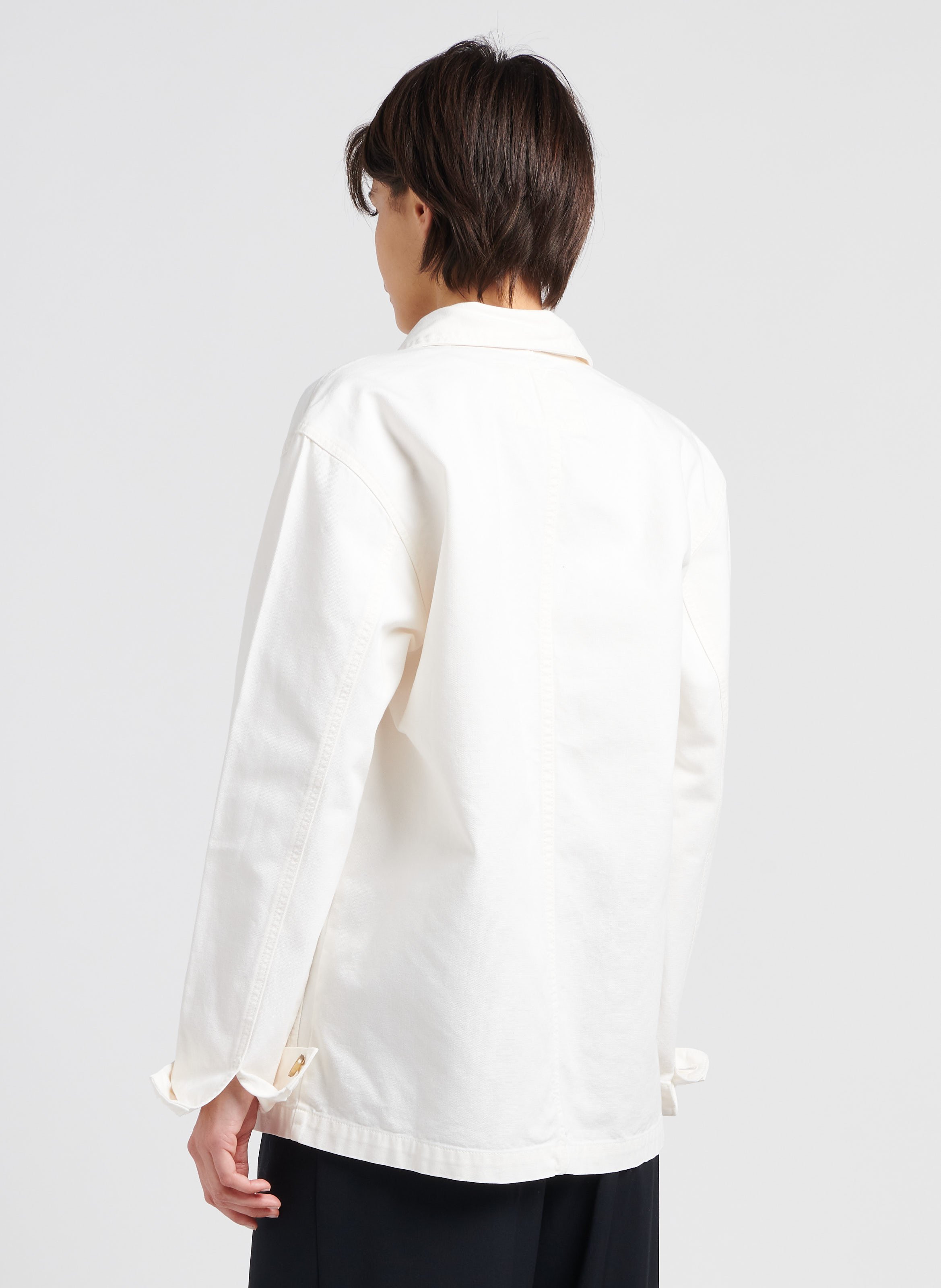 Cotton shirt with classic collar MAISON LABICHE White