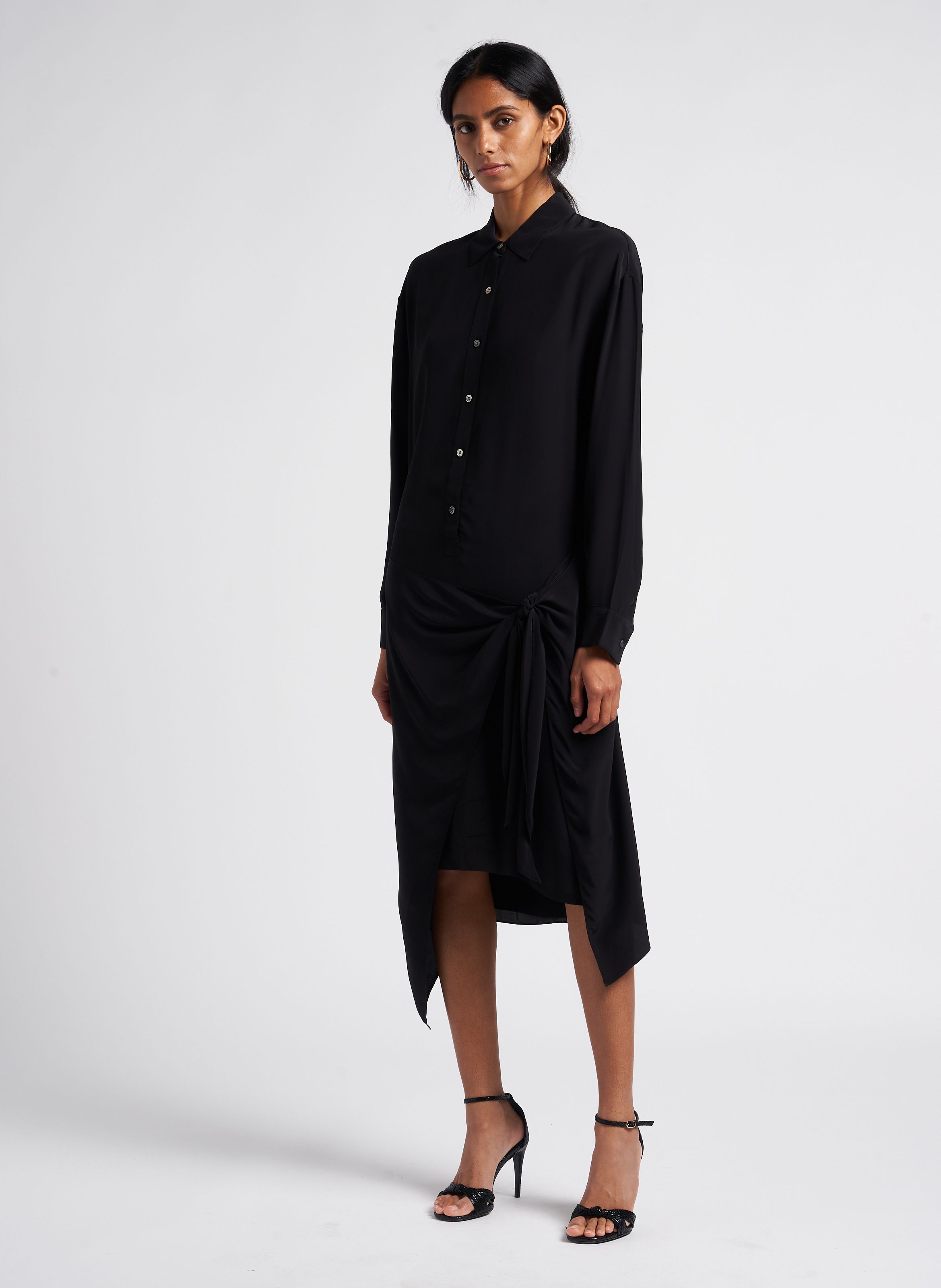 Theory a store line dress