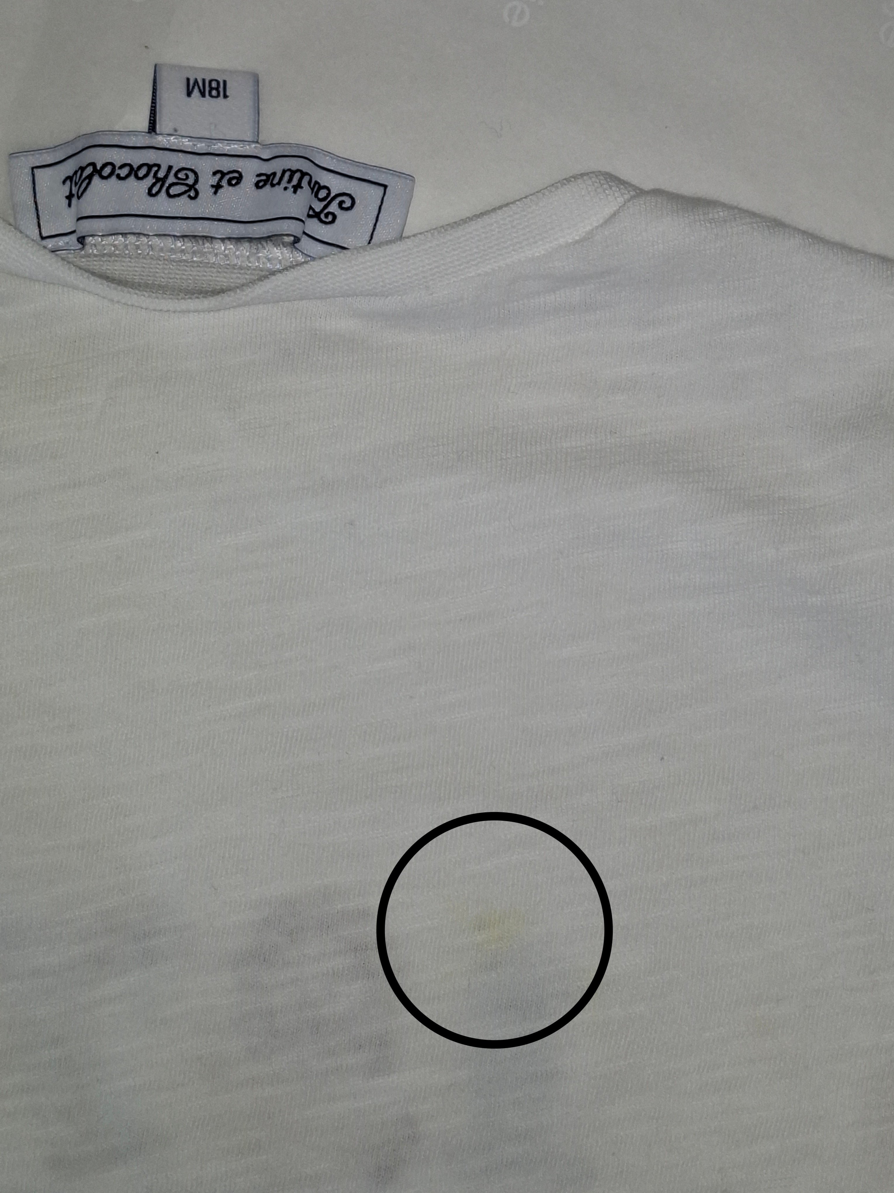 White baby T-shirt - 18 months TARTINE ET CHOCOLAT - seconde-main White