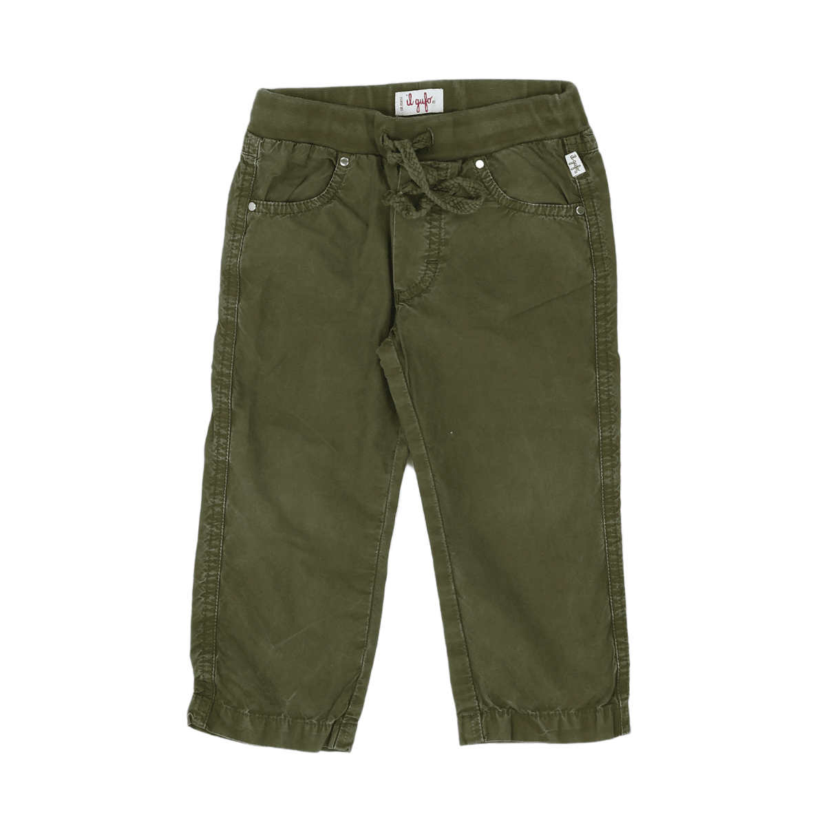 Green baby pants - 18 months IL GUFO - Seconde main Green