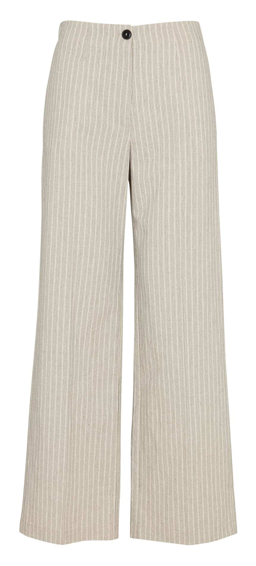 Pantalon large en lin et coton  POMANDERE Blanc