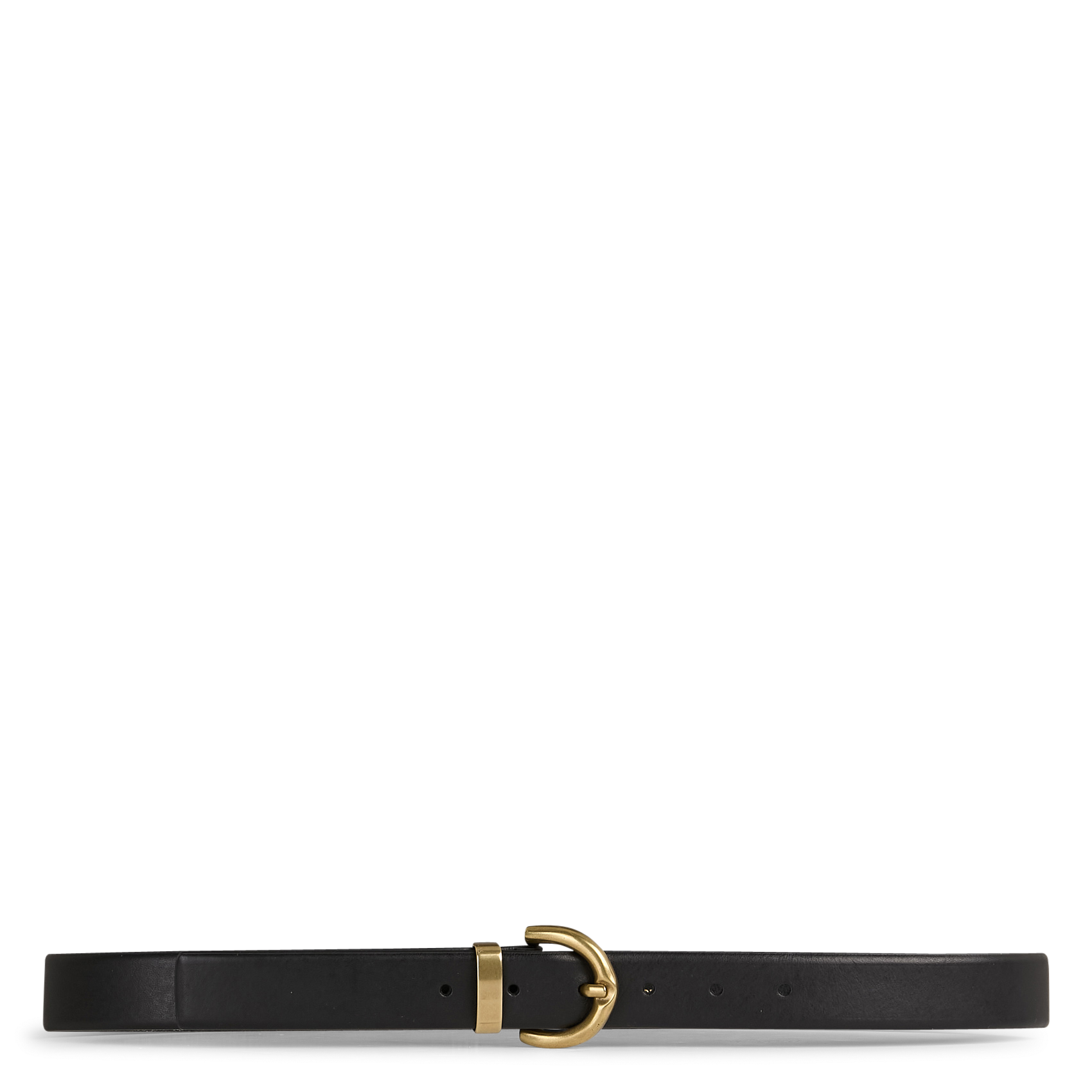 Ceinture en cuir VICTOR Noir