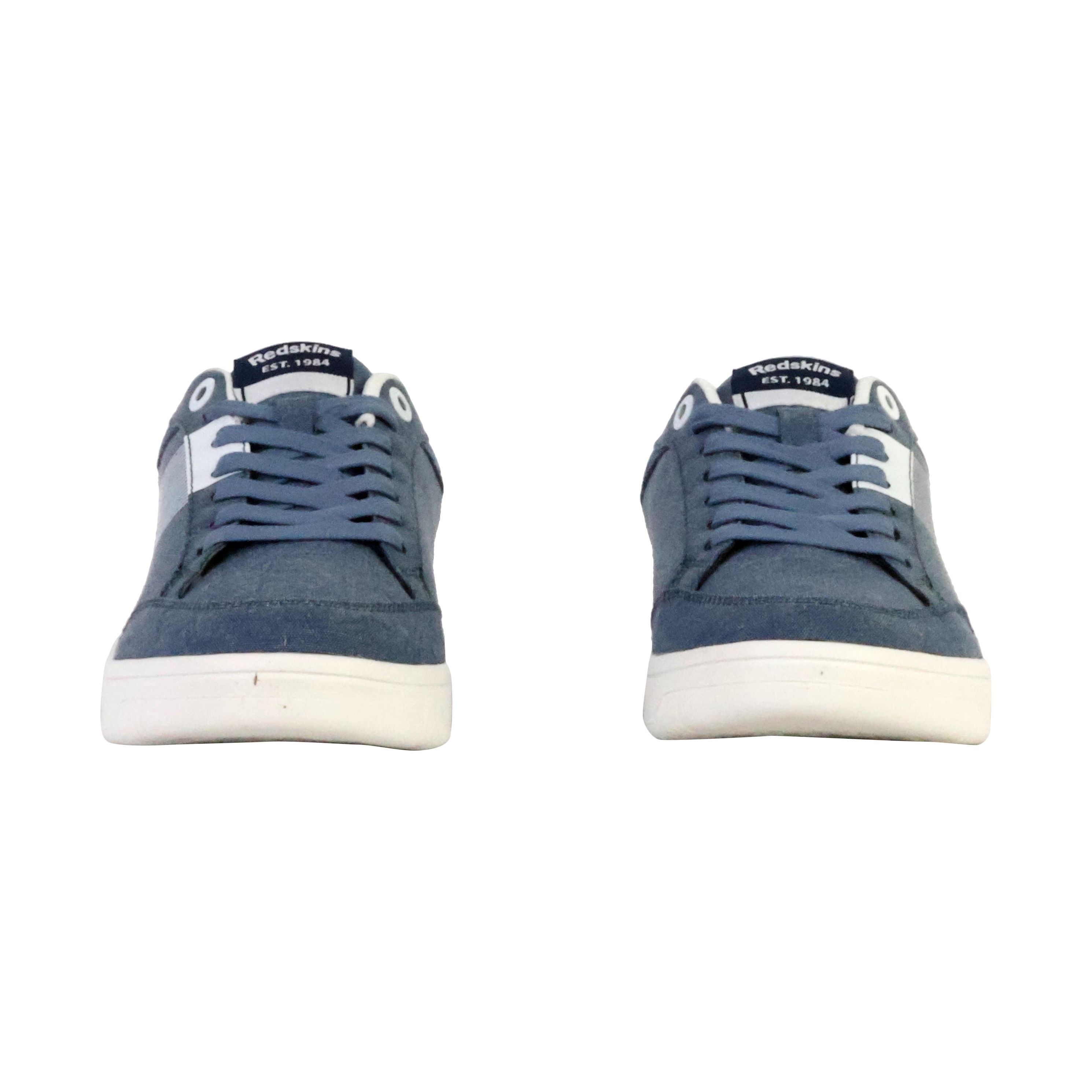 Glamorous lace-up basket REDSKINS Blue