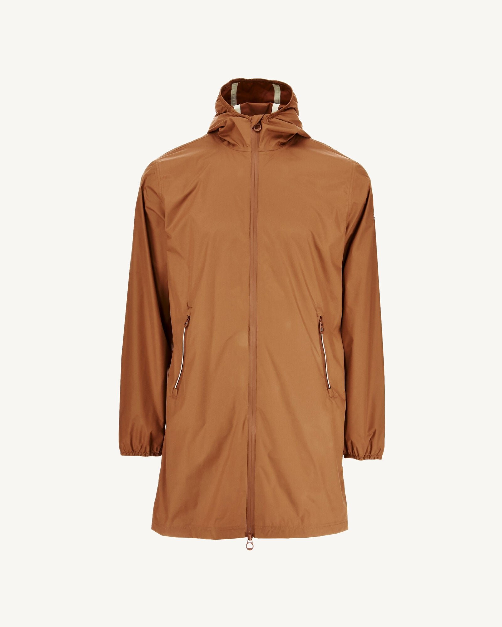 Stockholm packable hooded jacket JOTT Brown