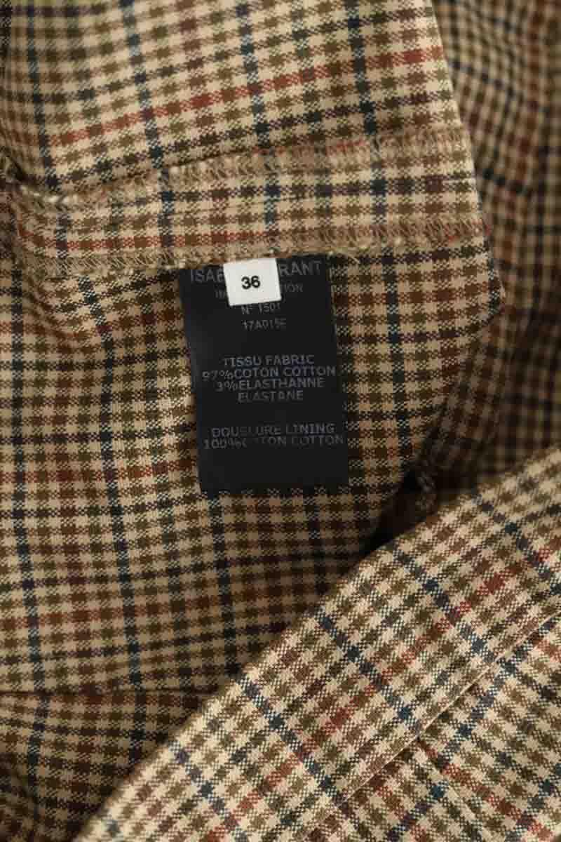 Slim-fit cotton cargo pants ISABEL MARANT ÉTOILE - SECONDE MAIN Beige