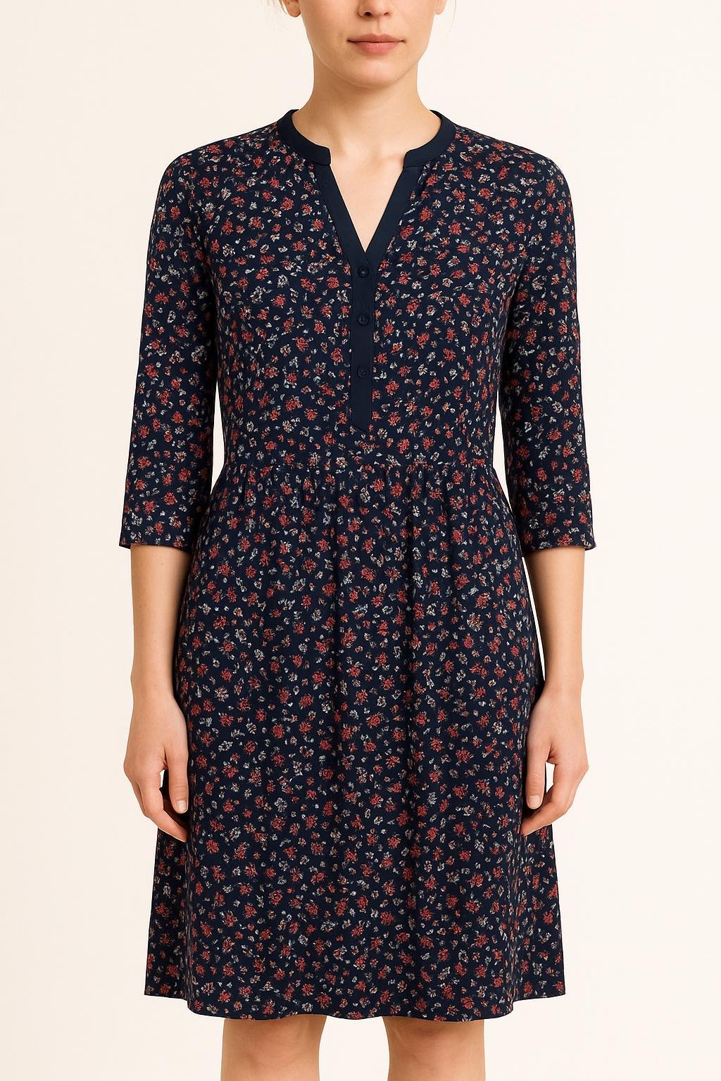 Midi dress COMPTOIR DES COTONNIERS - Seconde main Multicolored