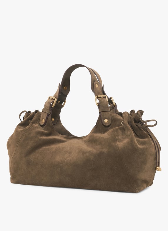 Bag Sac Gerard Darel Marron Handbag Sac Gerard Darel Bowling Sac