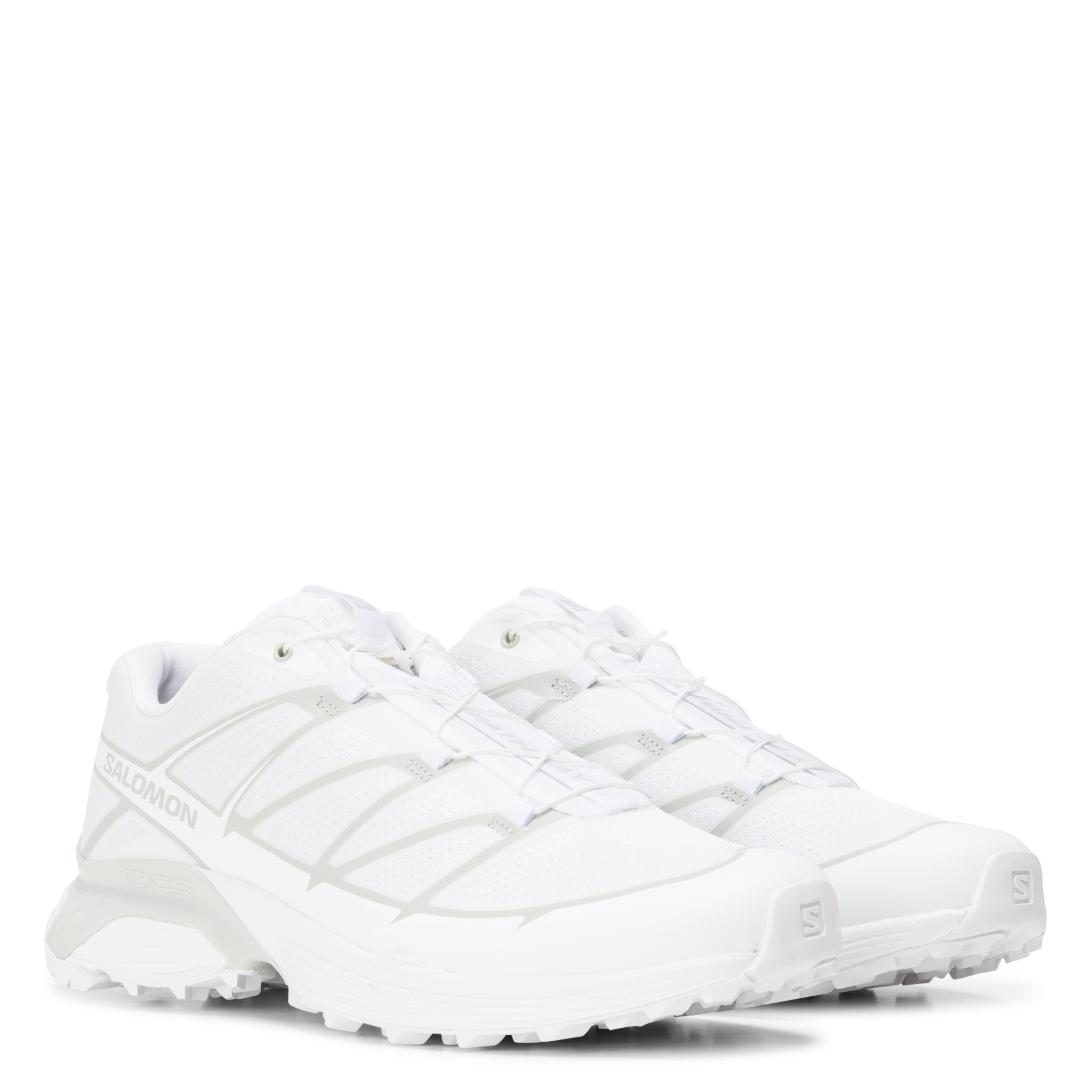 Low-top textile sneakers SALOMON White
