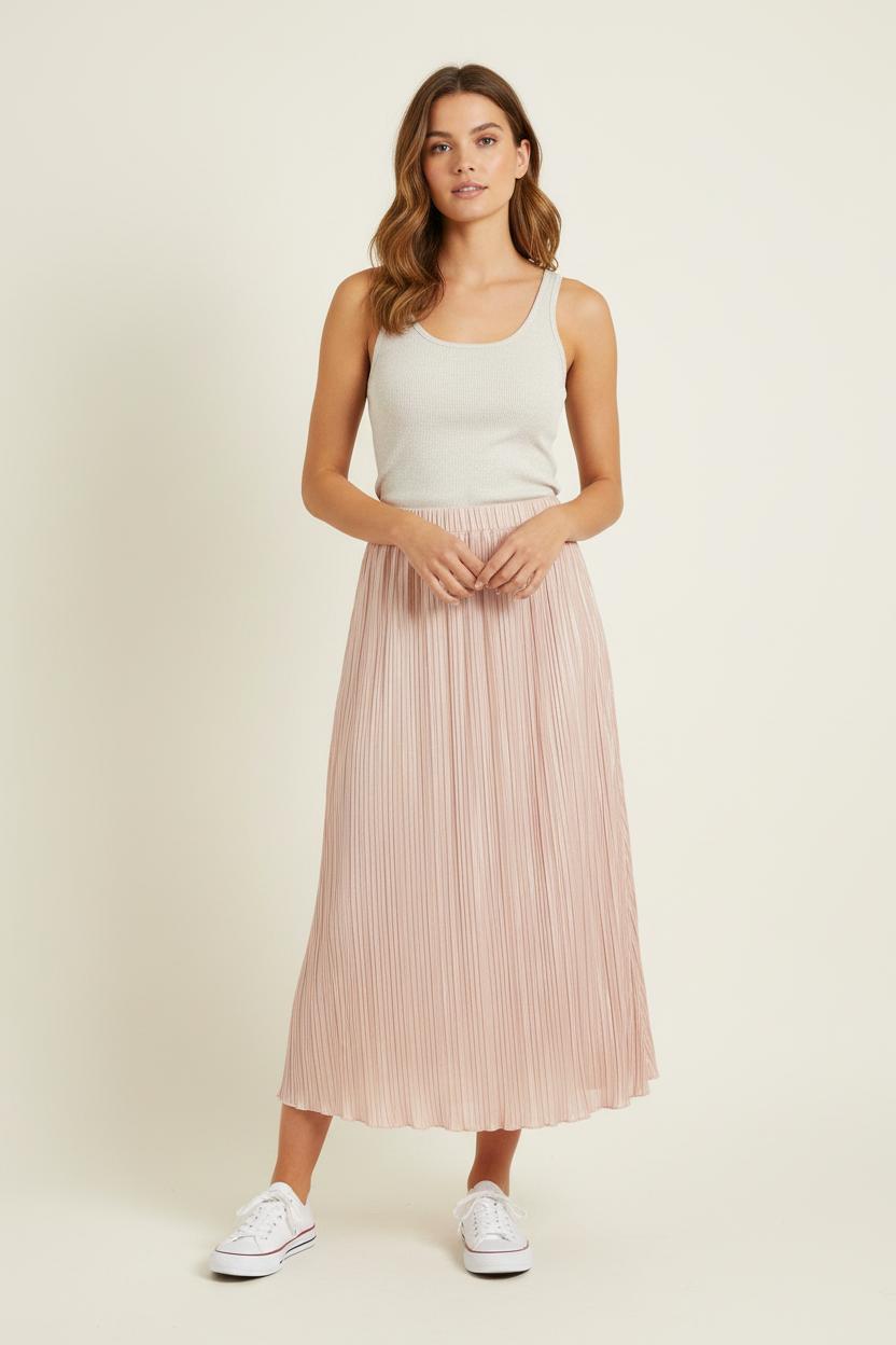 Long skirt MAISON LEMOINE - Seconde main Pink
