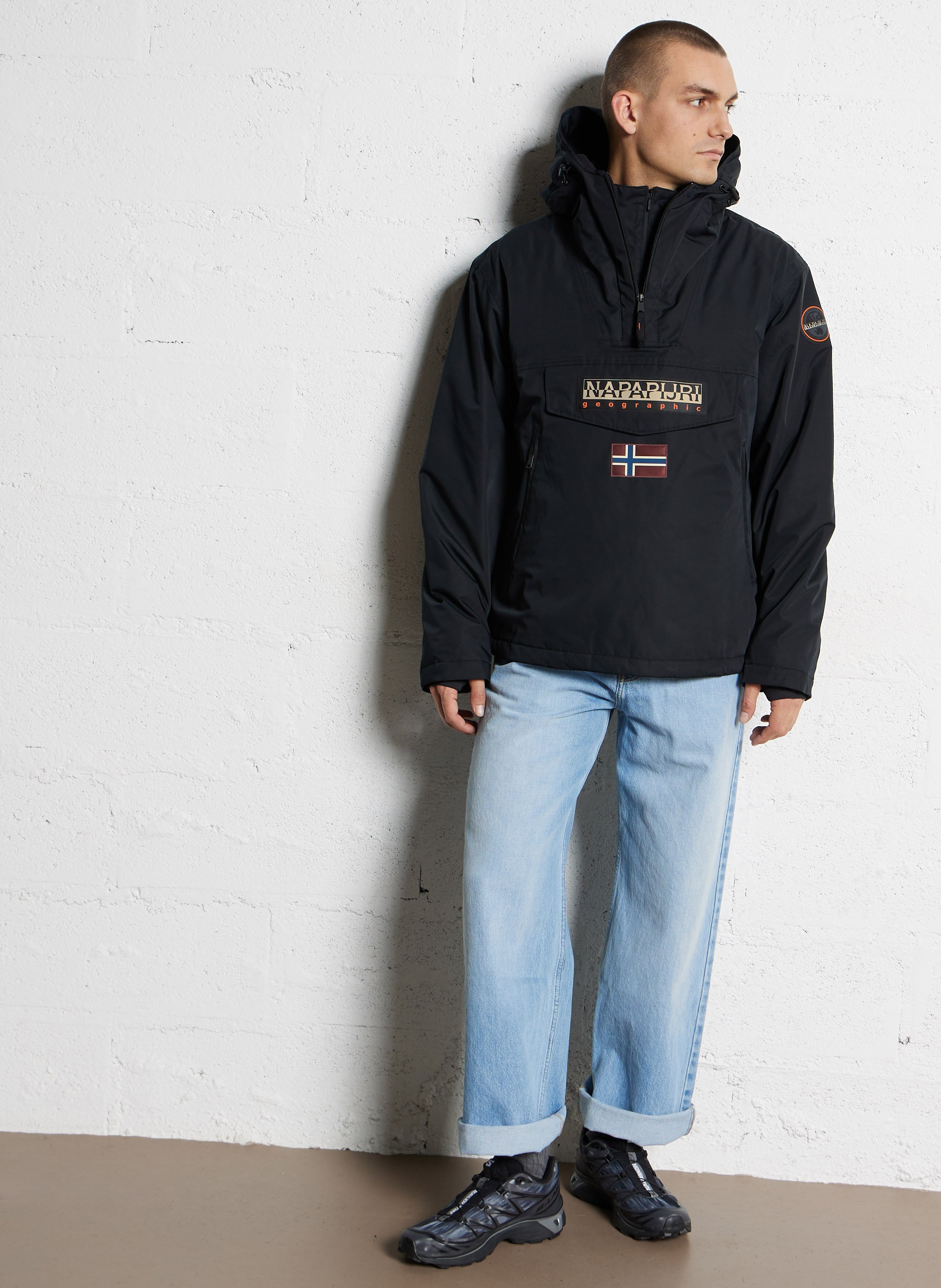 Veste col montant  NAPAPIJRI Noir