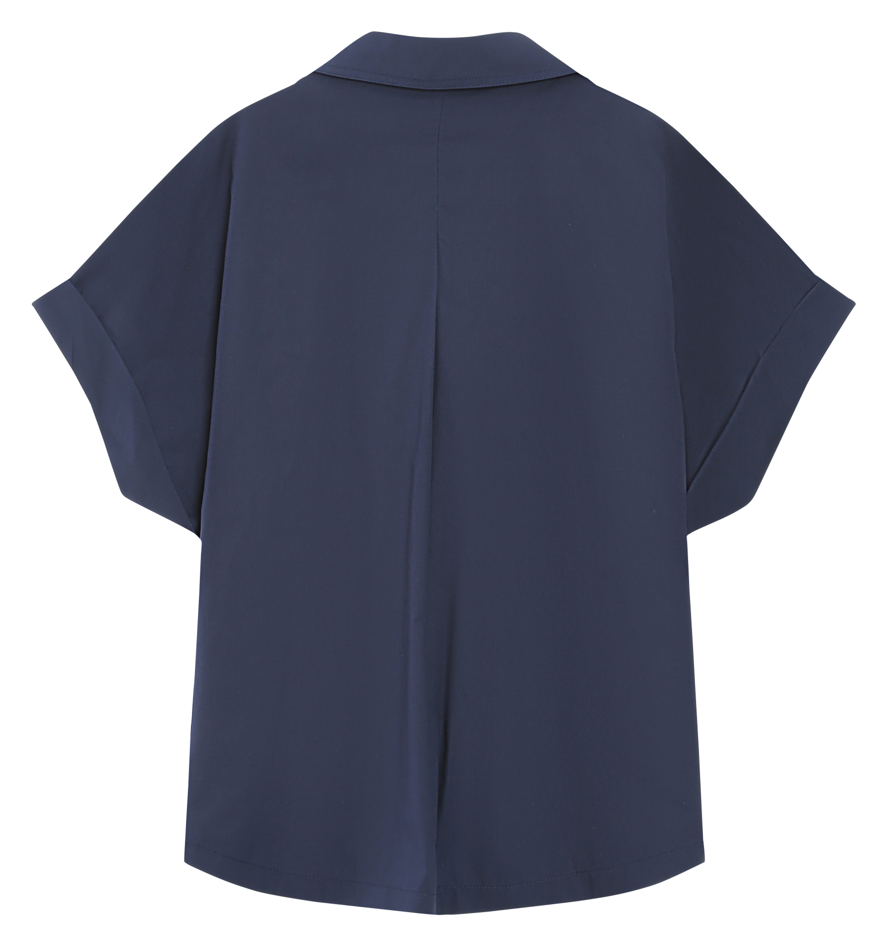 Chemise oversize col classique en coton GRACE ET MILA Bleu