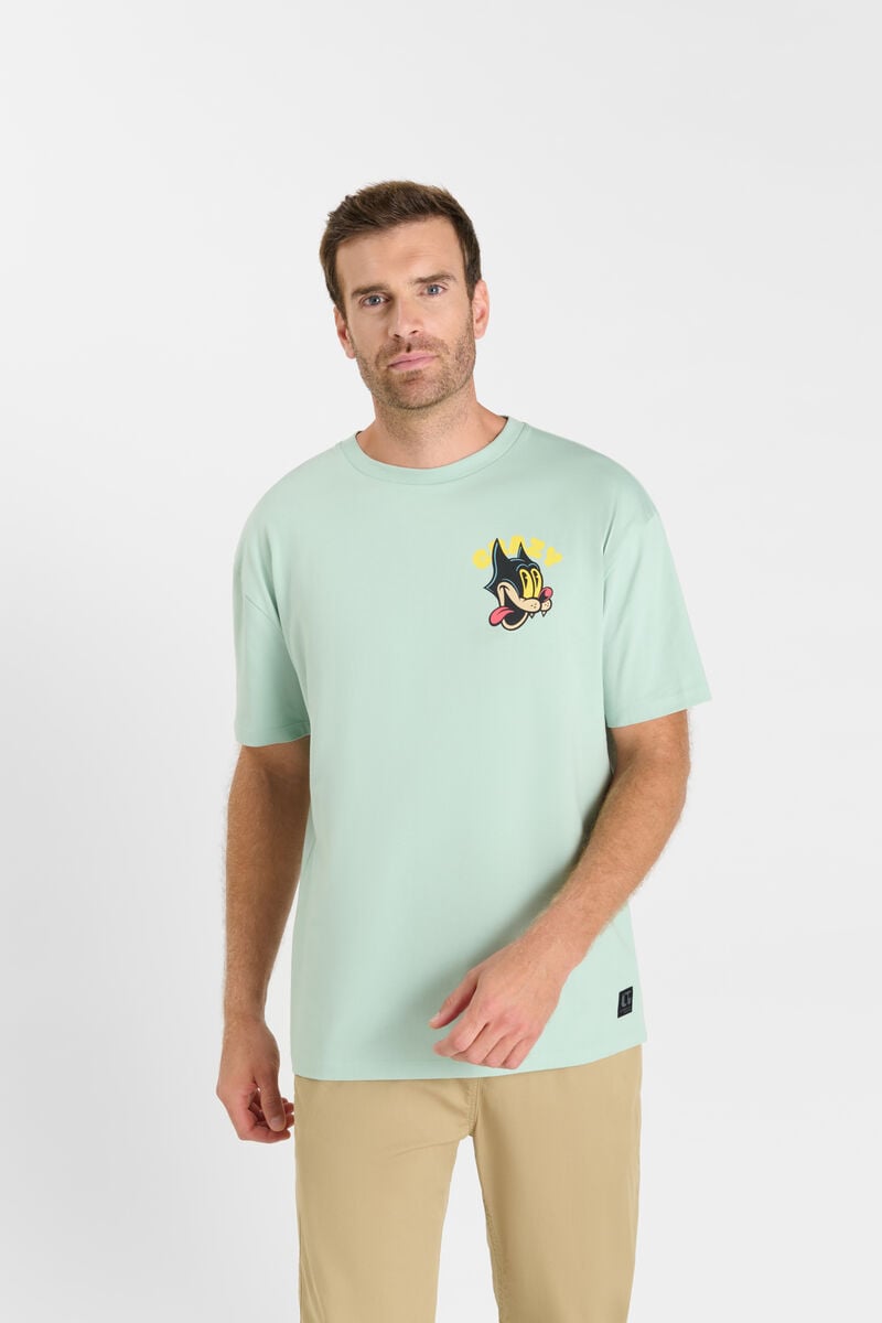 Tommy Badge T-shirt LE TEMPS DES CERISES Blue