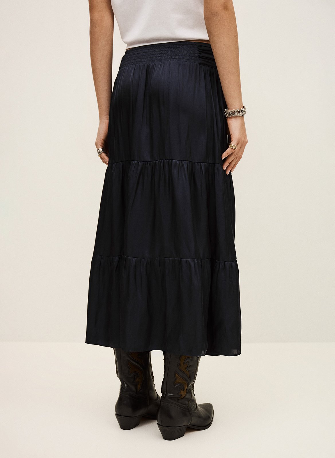 Jupe longue BA&SH Bleu