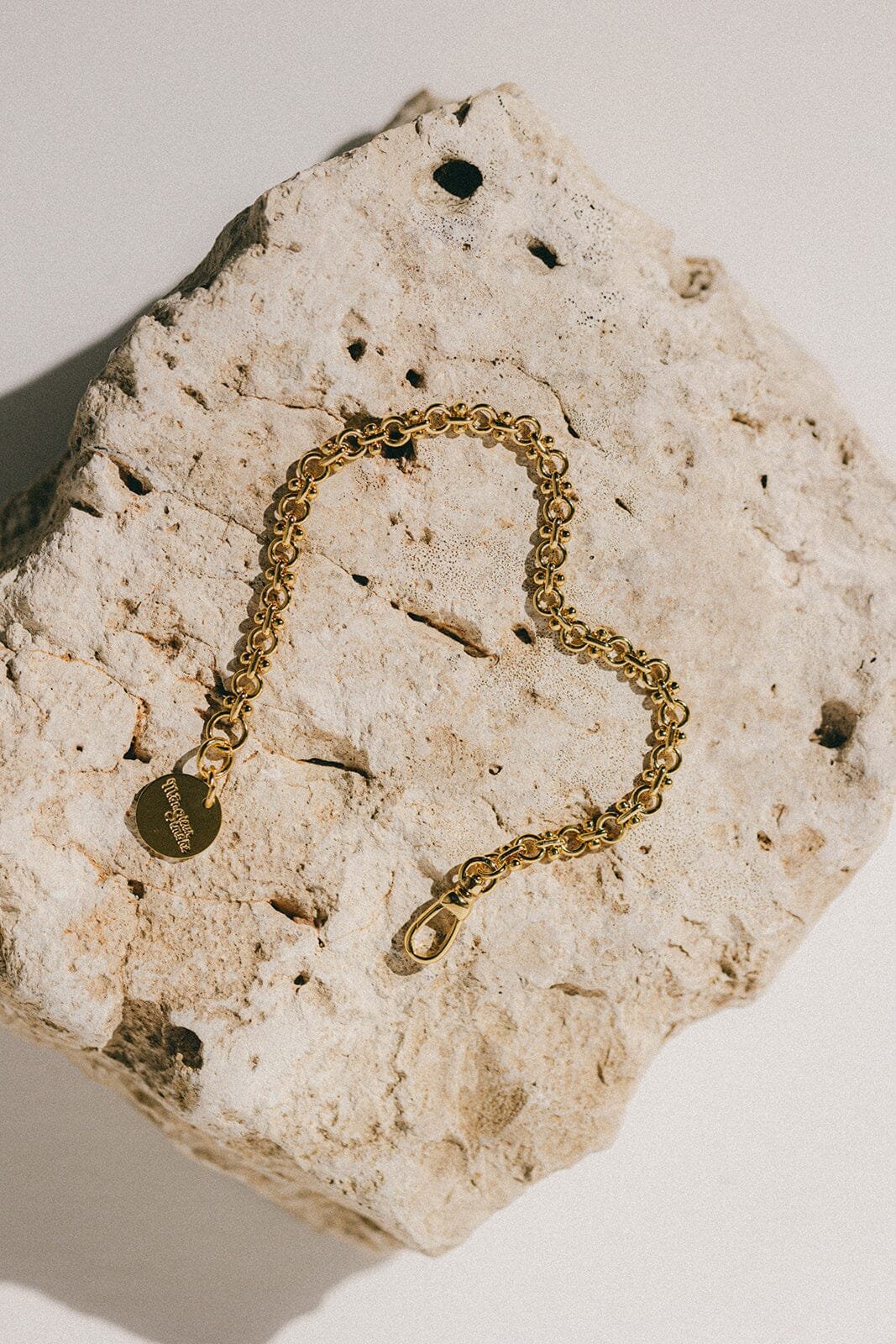 Silver-plated bracelet Golden