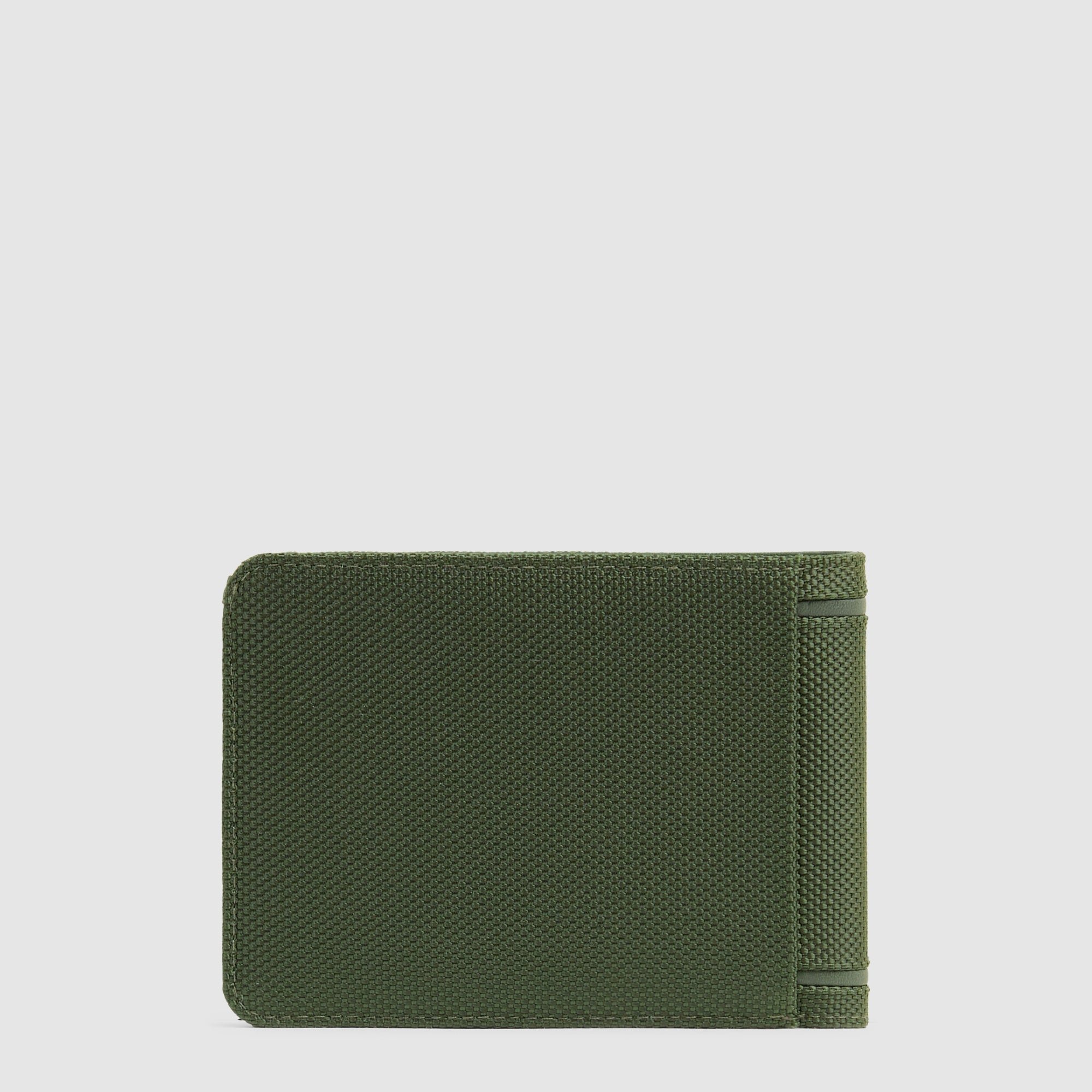 Babylon leather wallet PIQUADRO Green